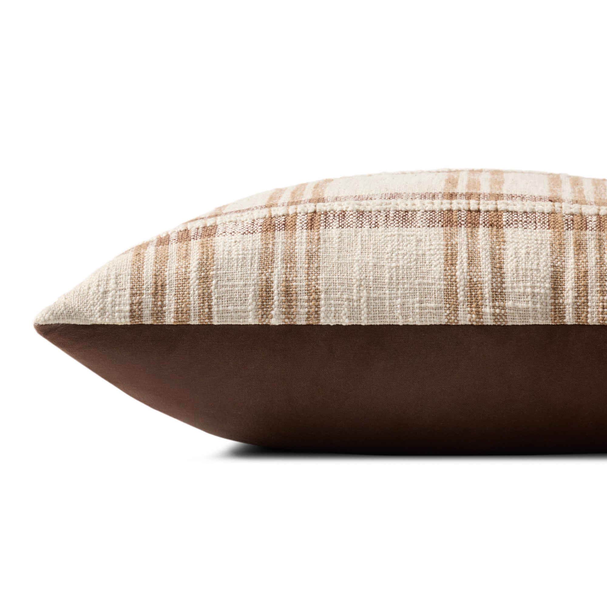 Loloi Tan/Multi 22'' x 22'' Cover with Down Pillow