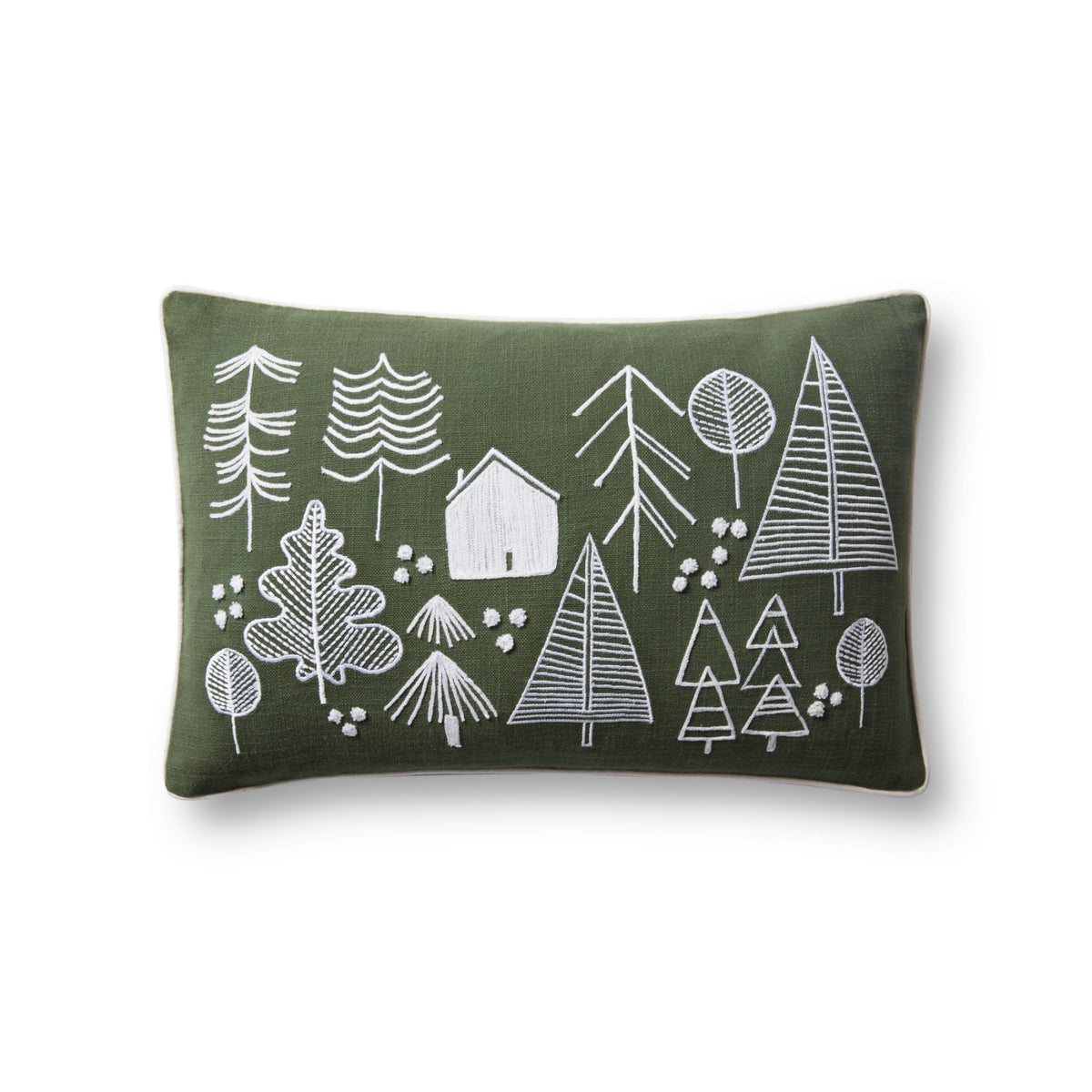 Loloi PLL0031 Forest 13" x 21" Cover Only Pillow by Loloi