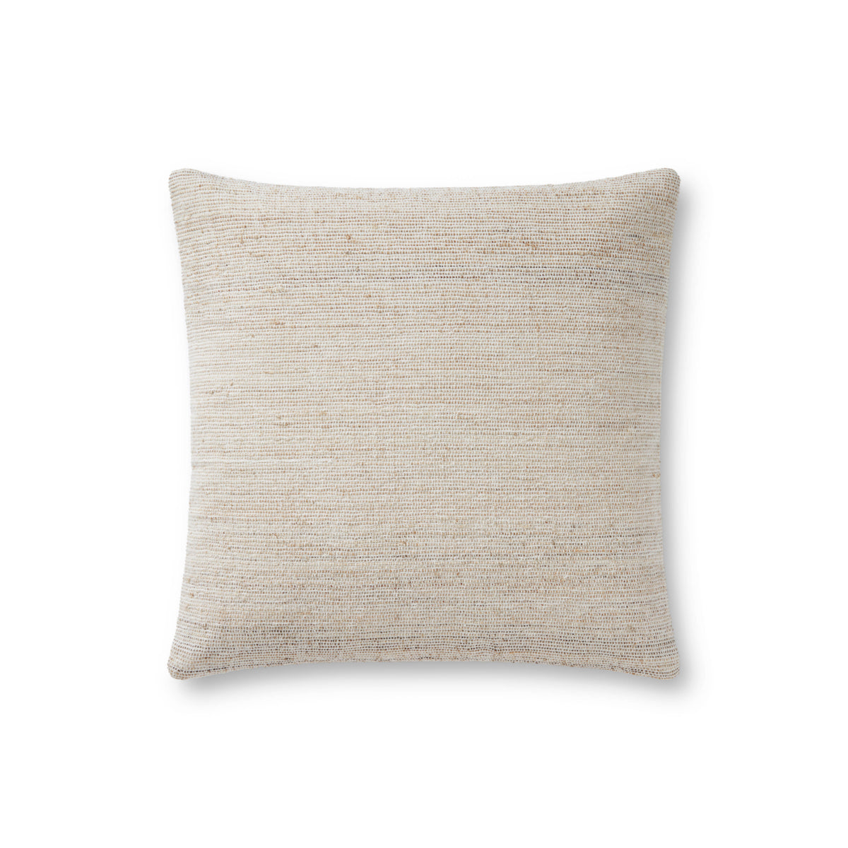 Loloi Natural 18" x 18" Cover Only Pillow by Loloi