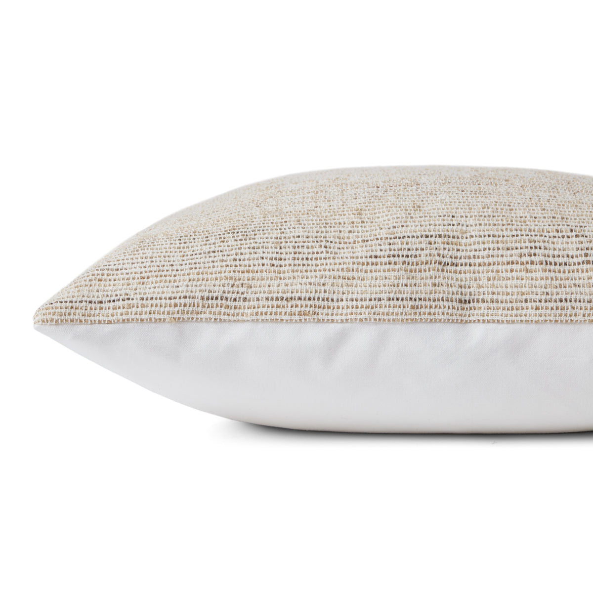Loloi Natural 18" x 18" Cover Only Pillow by Loloi