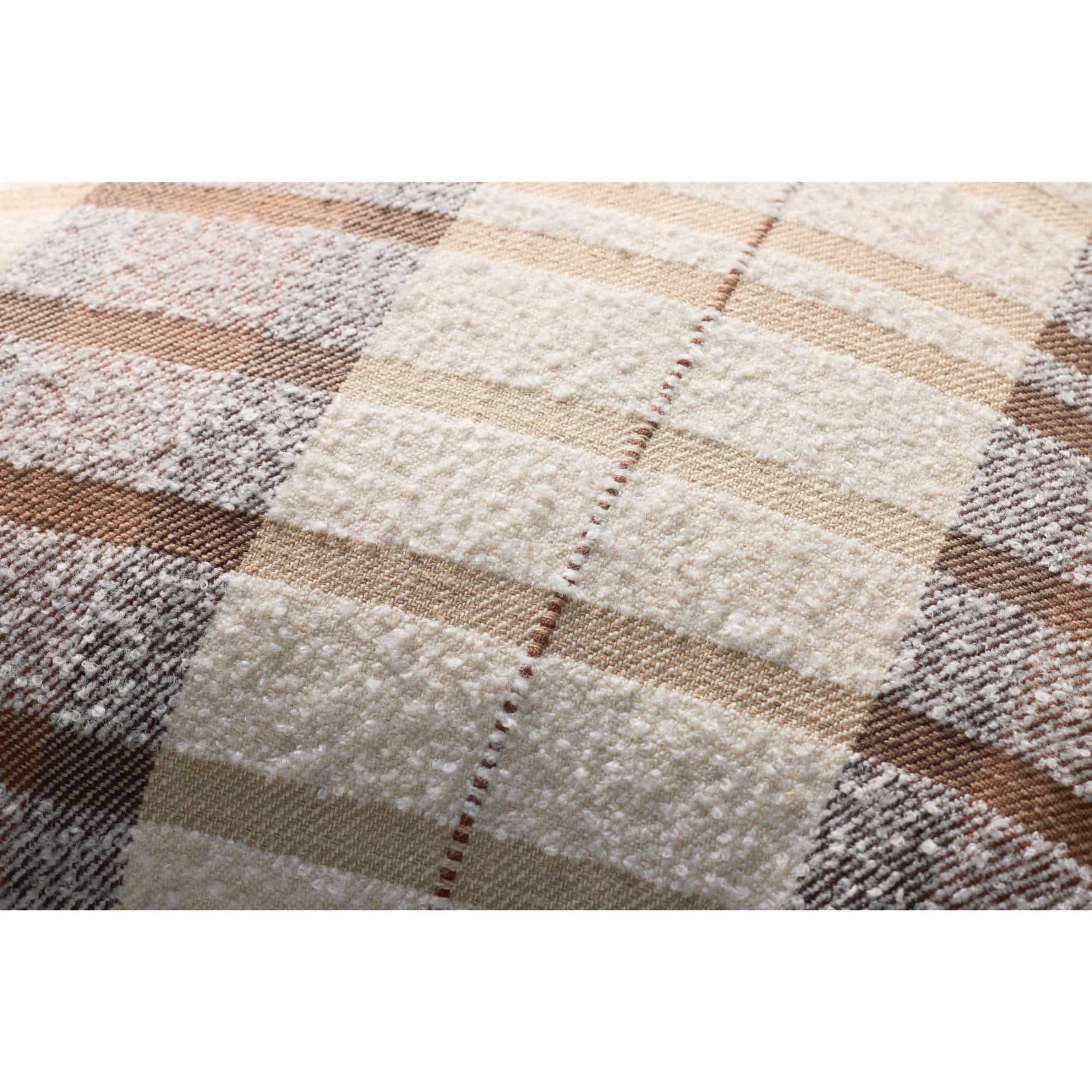 Loloi Brown/Multi 20'' x 20'' Cover with Down Pillow
