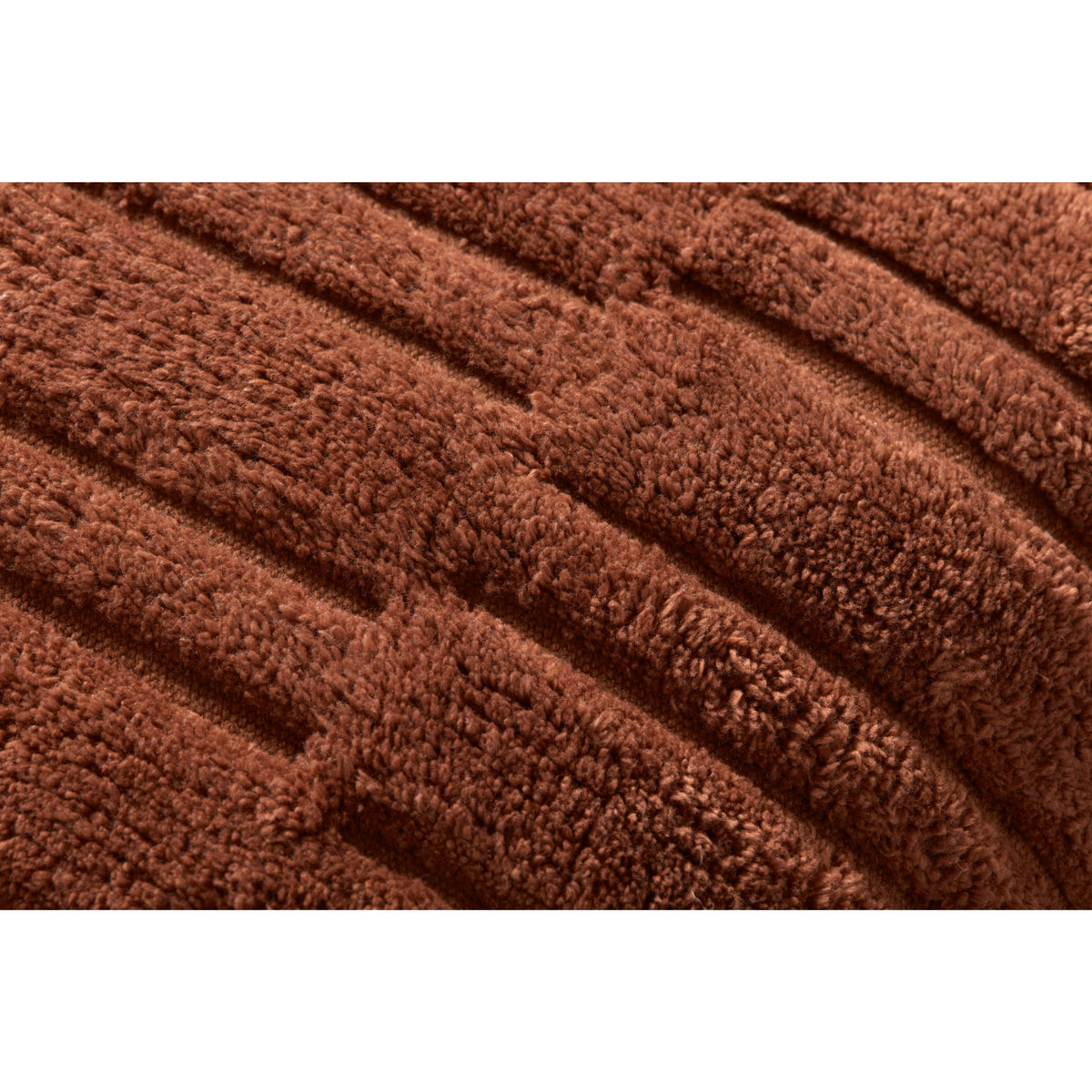 Angela Rose x Loloi Arabella Rust 22" x 22" Cover Only Pillow