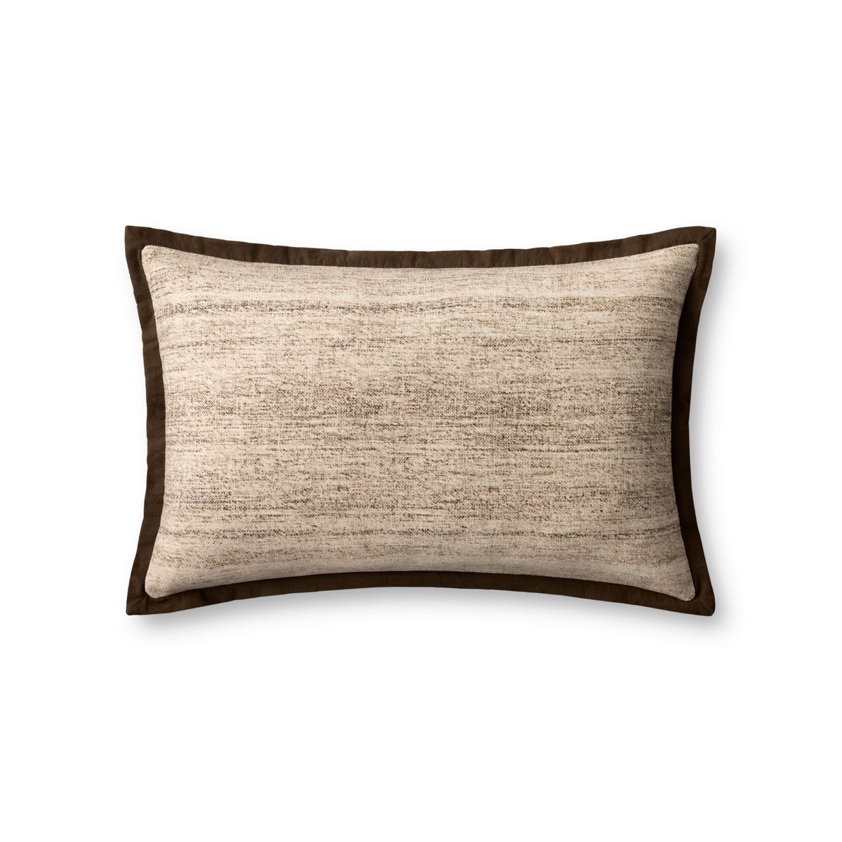Loloi PLL0143 Brown/Ivory Cover Only Pillow by Loloi