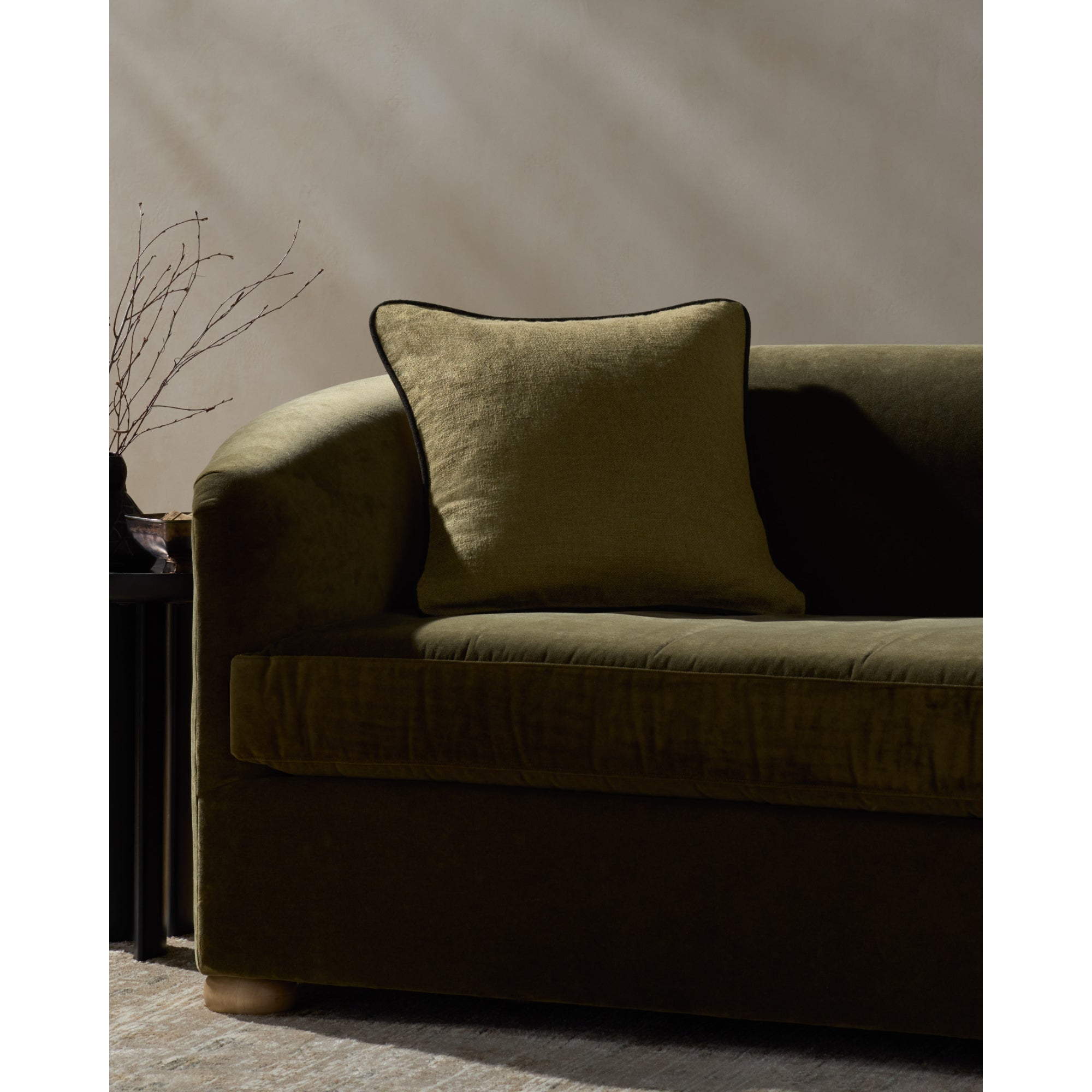 Jeremiah Brent x Loloi Hudson 20'' x 20'' Pillow Cover Only
