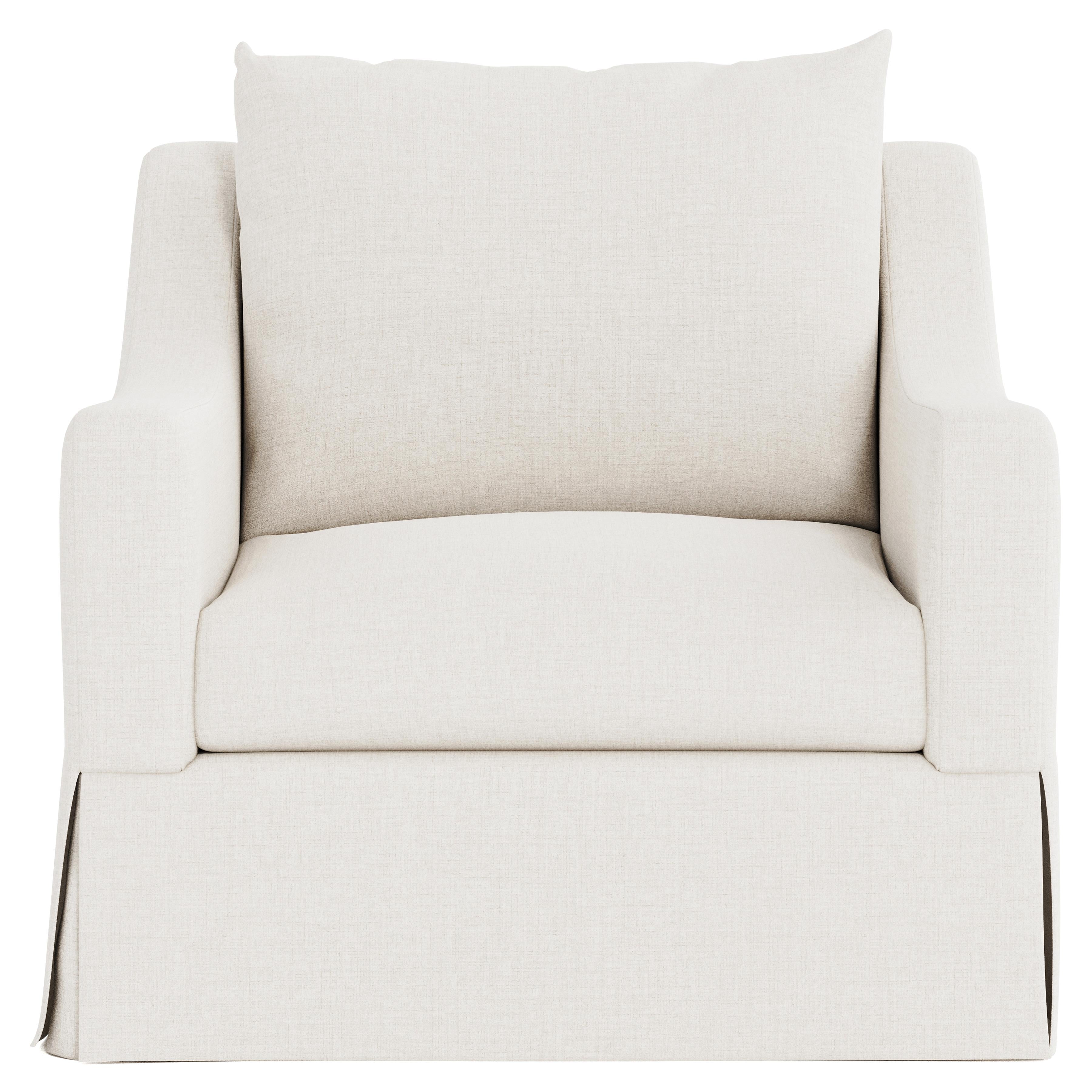 Grace Fabric Swivel Chair by Bernhardt