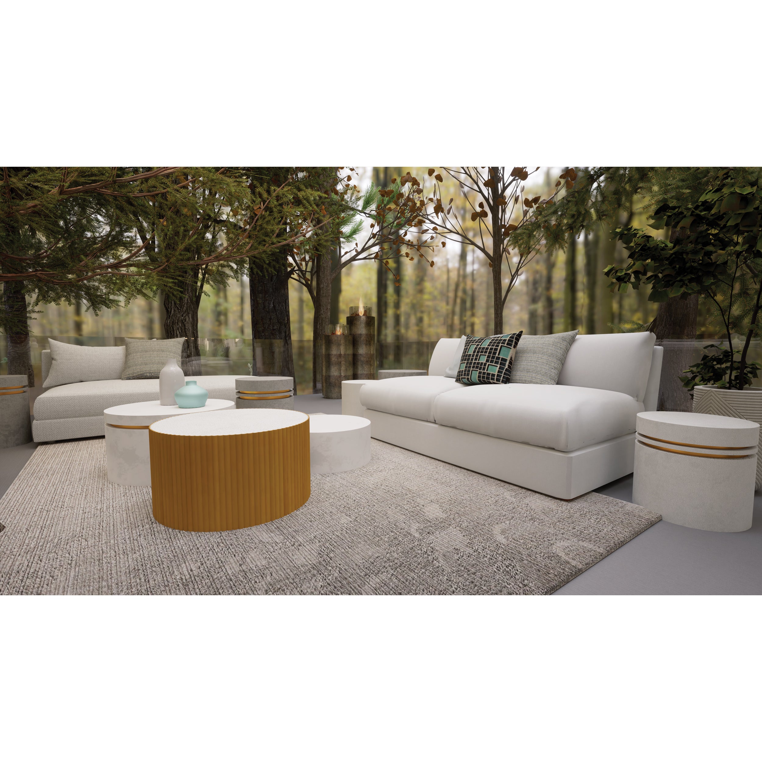 Scallop Zanzibar Coffee Table