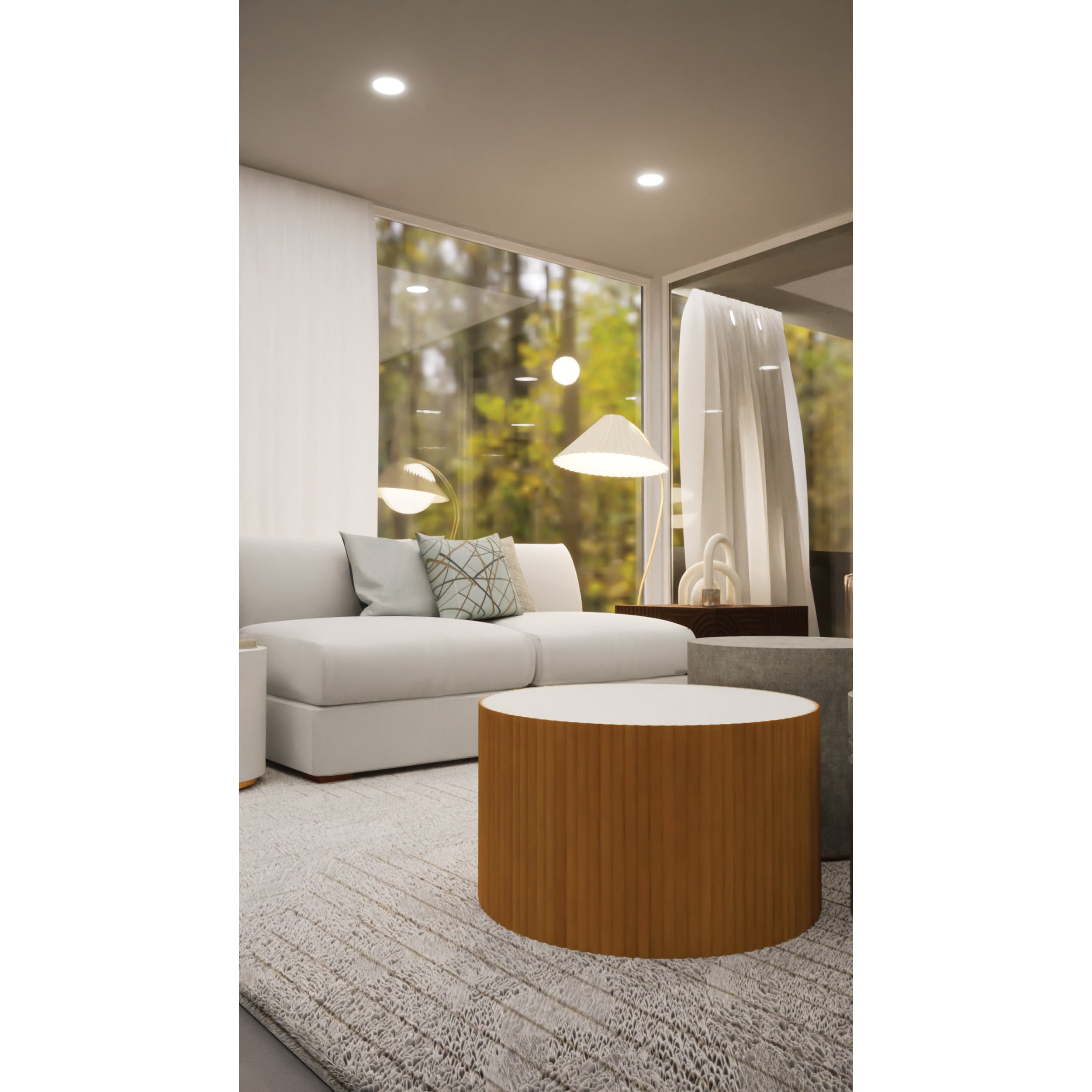 Scallop Zanzibar Coffee Table