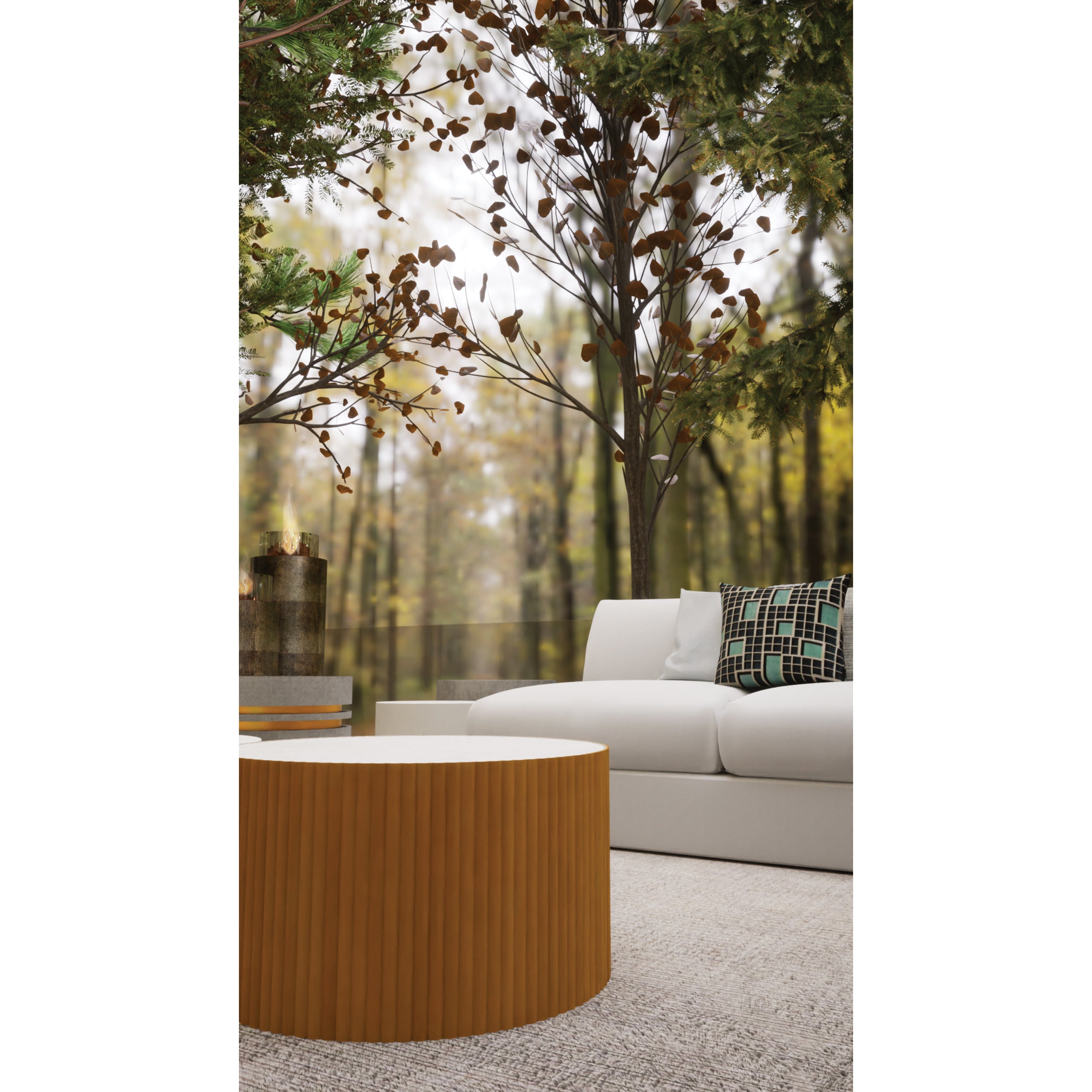 Scallop Zanzibar Coffee Table