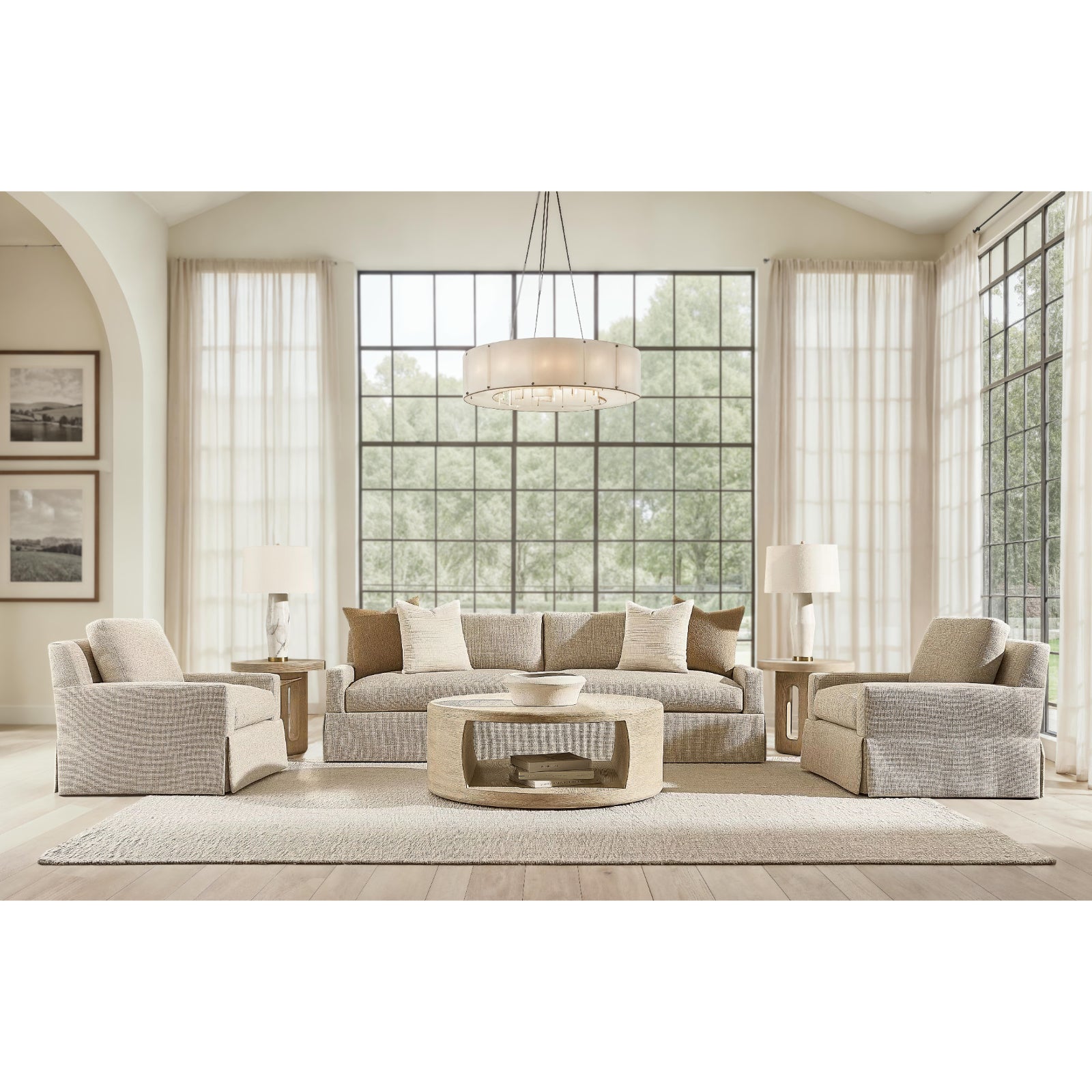 Sutton Fabric Sofa by Bernhardt