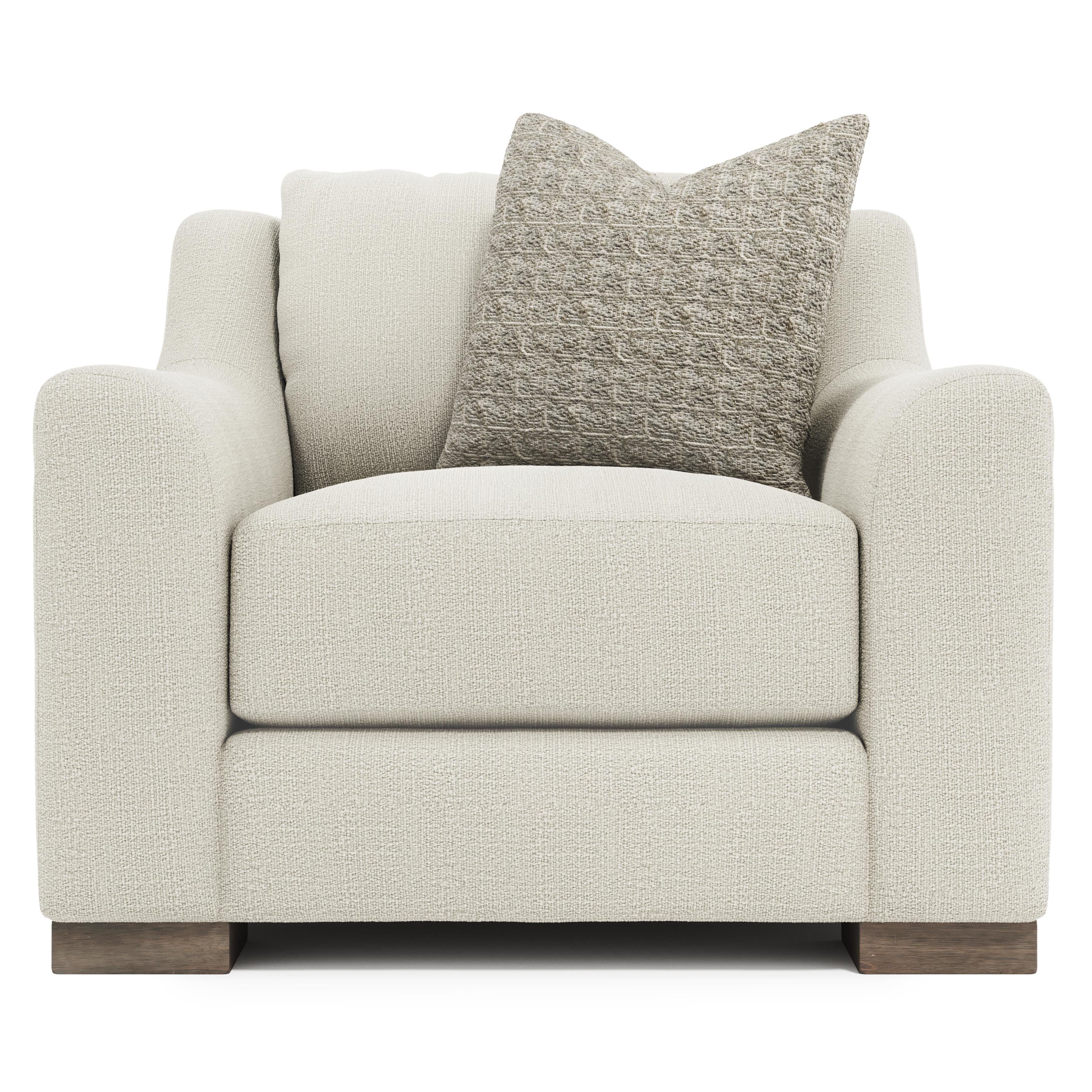 Gabi Boucle Fabric Chair by Bernhardt