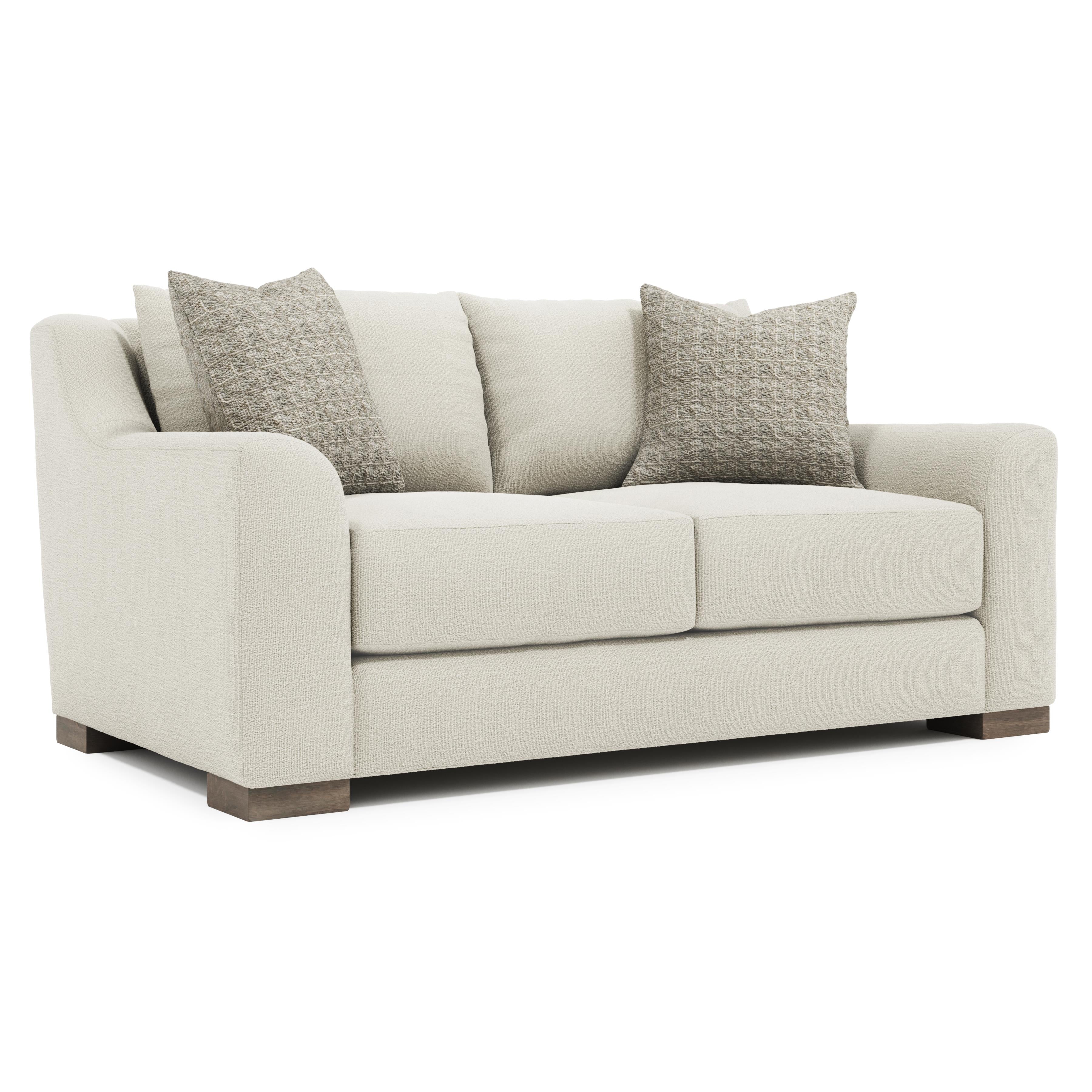 Gabi Boucle Fabric Loveseat by Bernhardt