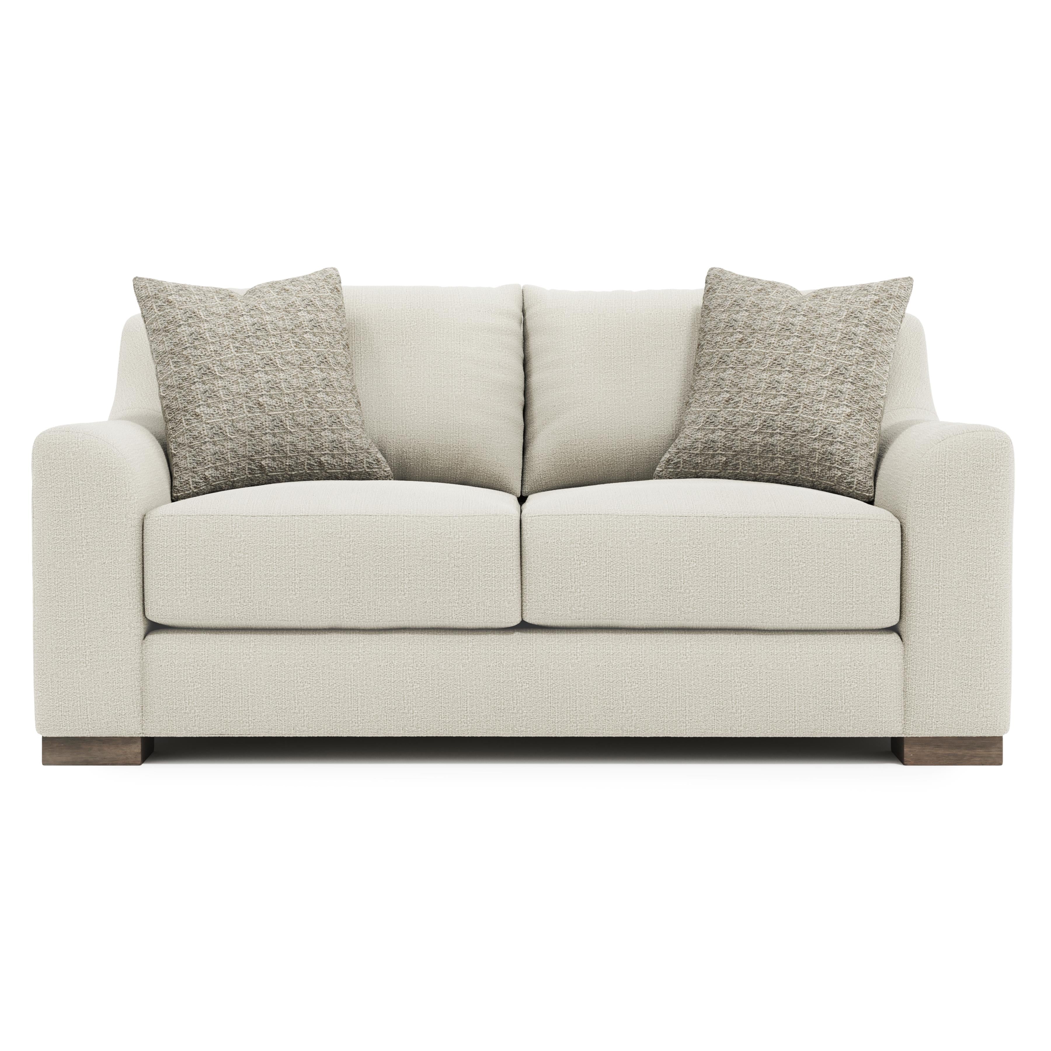 Gabi Boucle Fabric Loveseat by Bernhardt