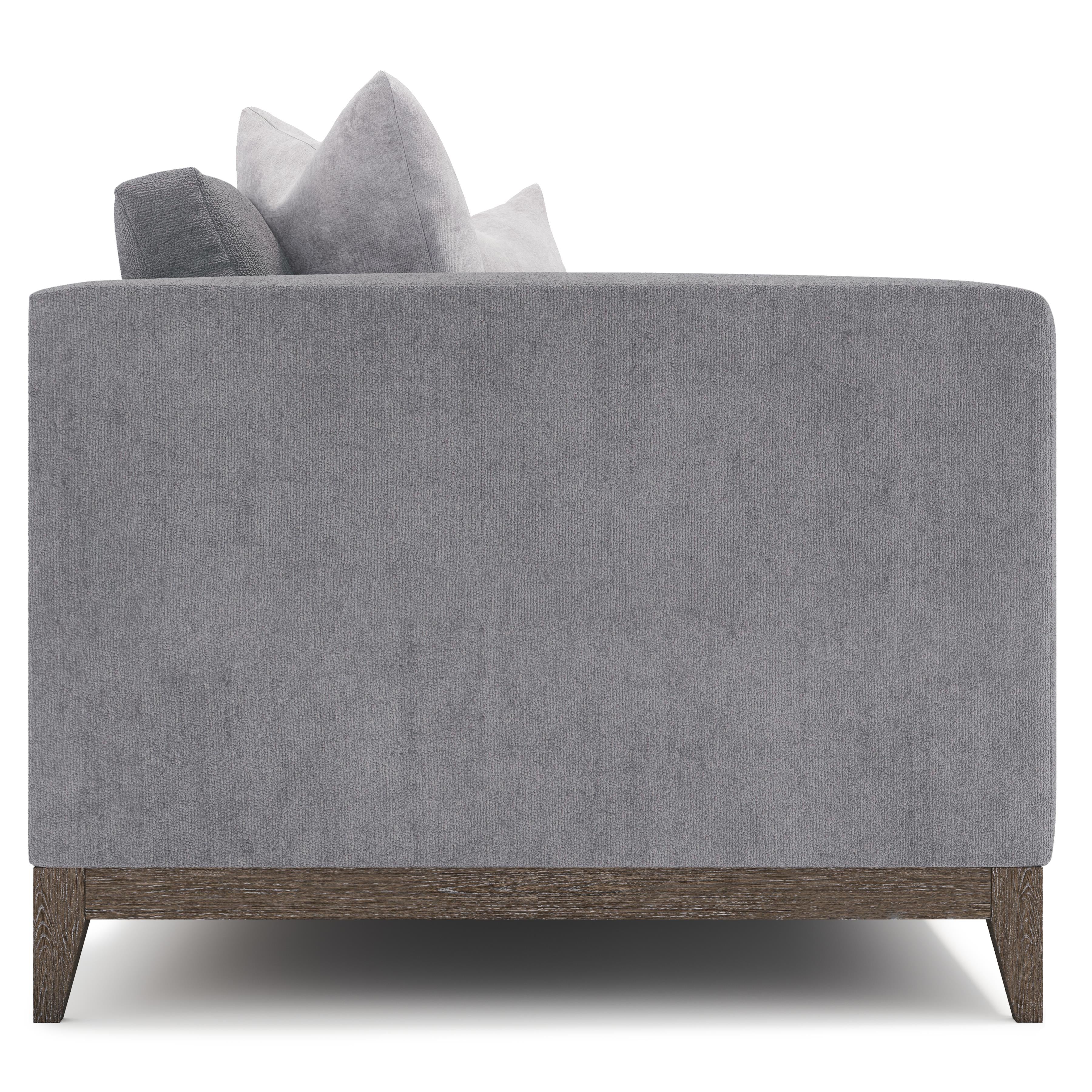Noel Grey Fabric Loveseat by Bernhardt