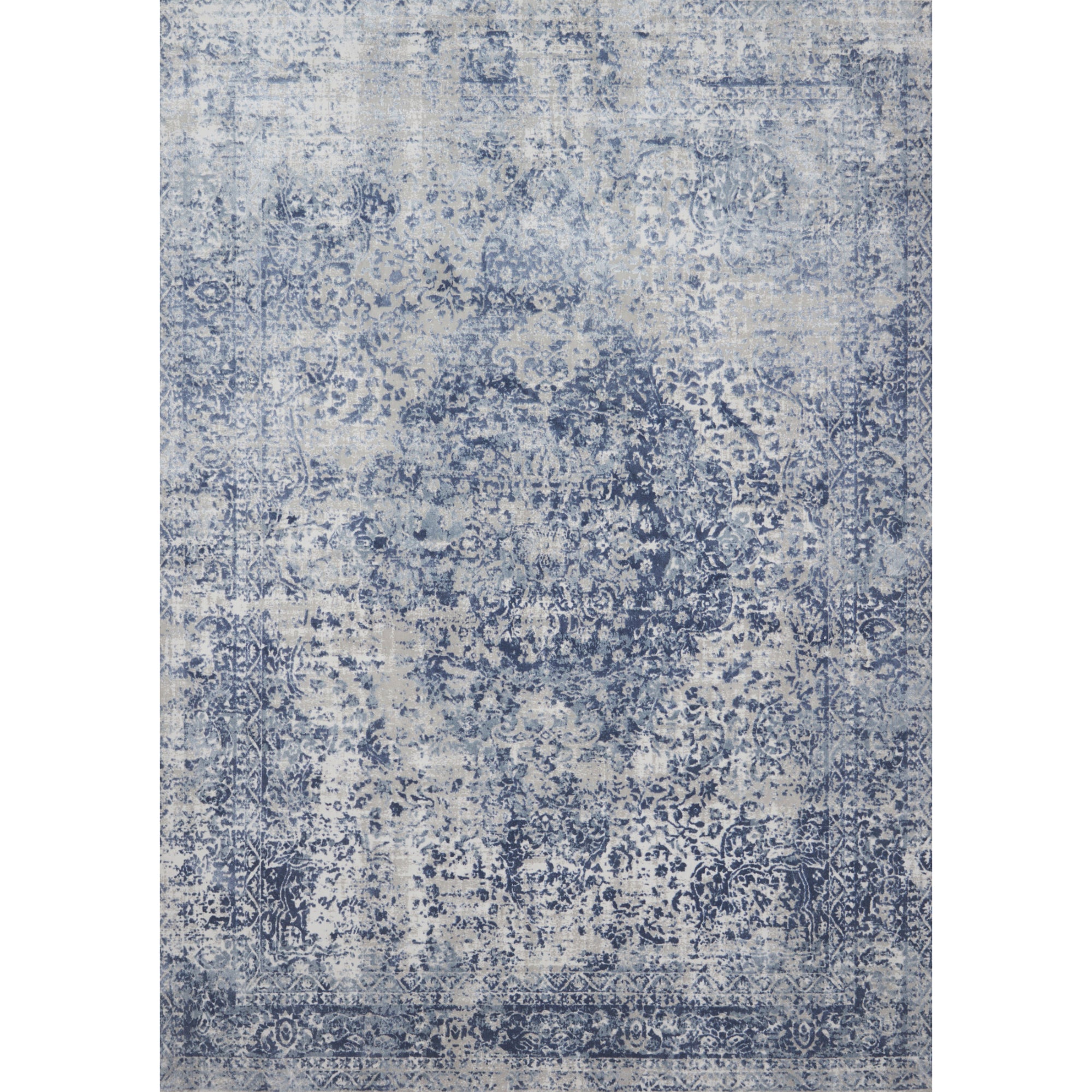 Loloi Patina Blue/Stone 9'-6" x 13' Area Rug