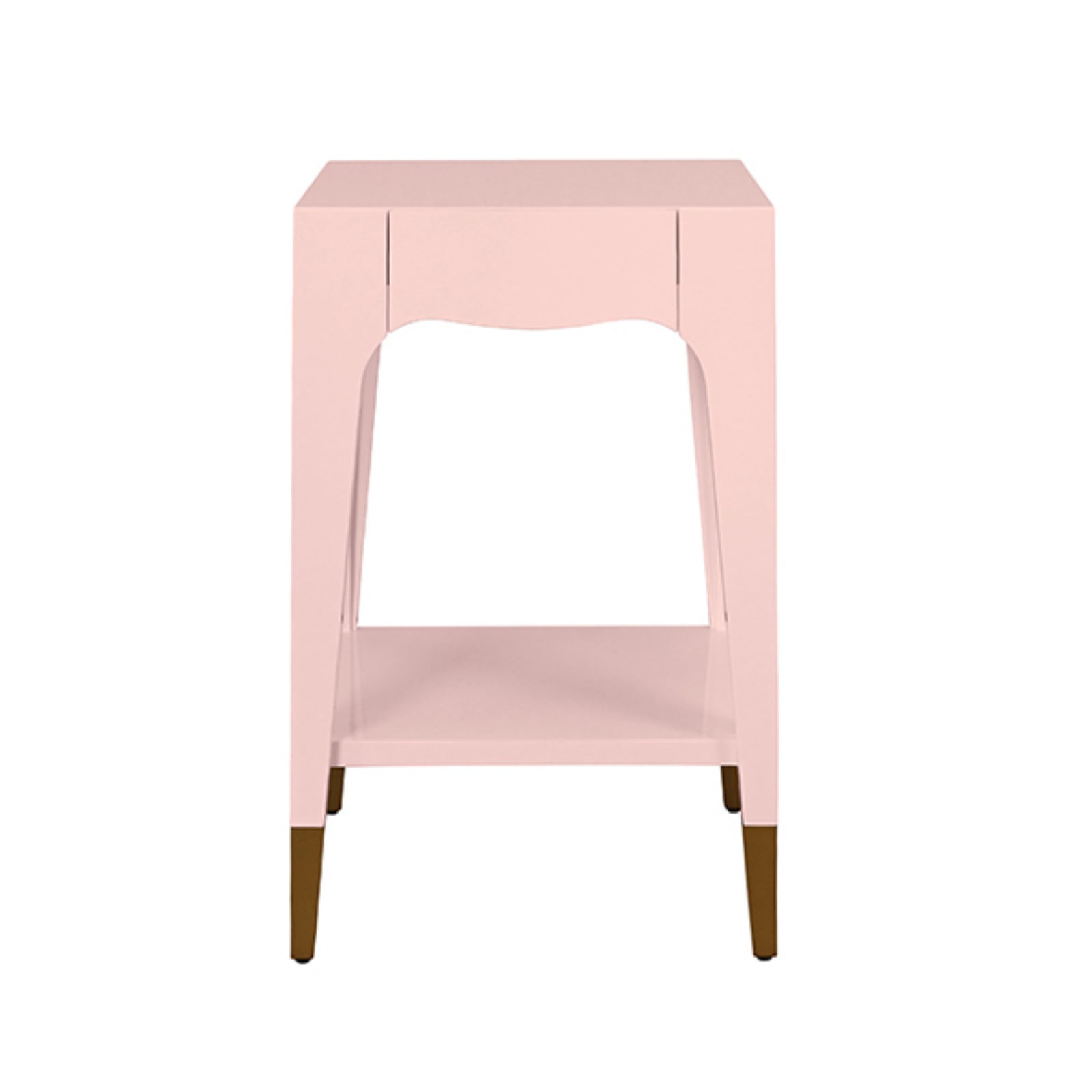Patti Tapered Leg One Drawer Side Table