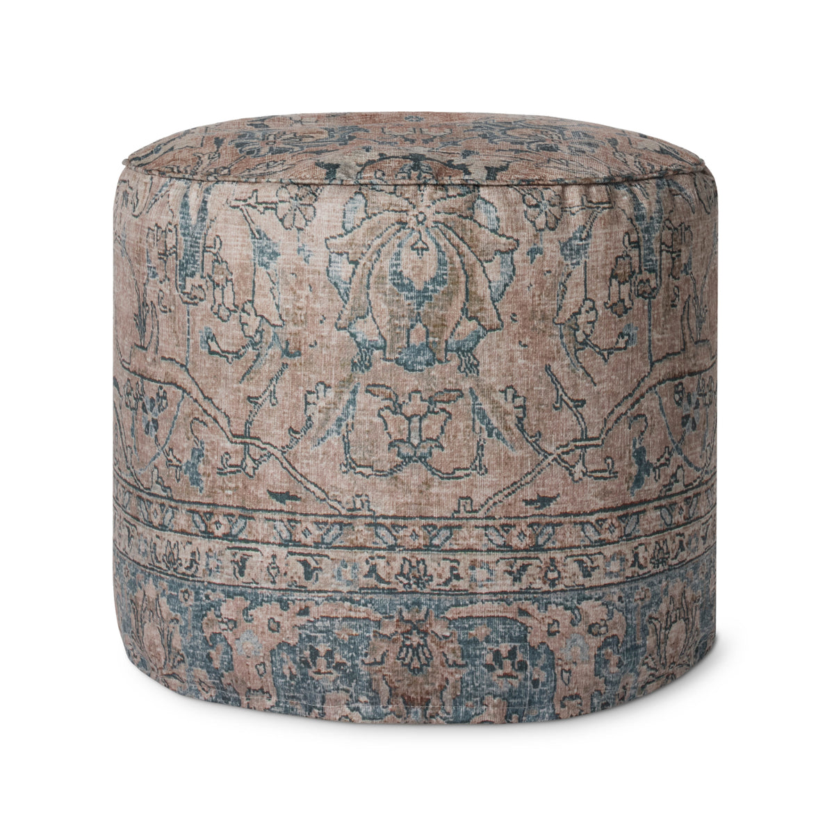 Loloi LPF558 Taupe 18 x 18 x 20 Pouf by Loloi