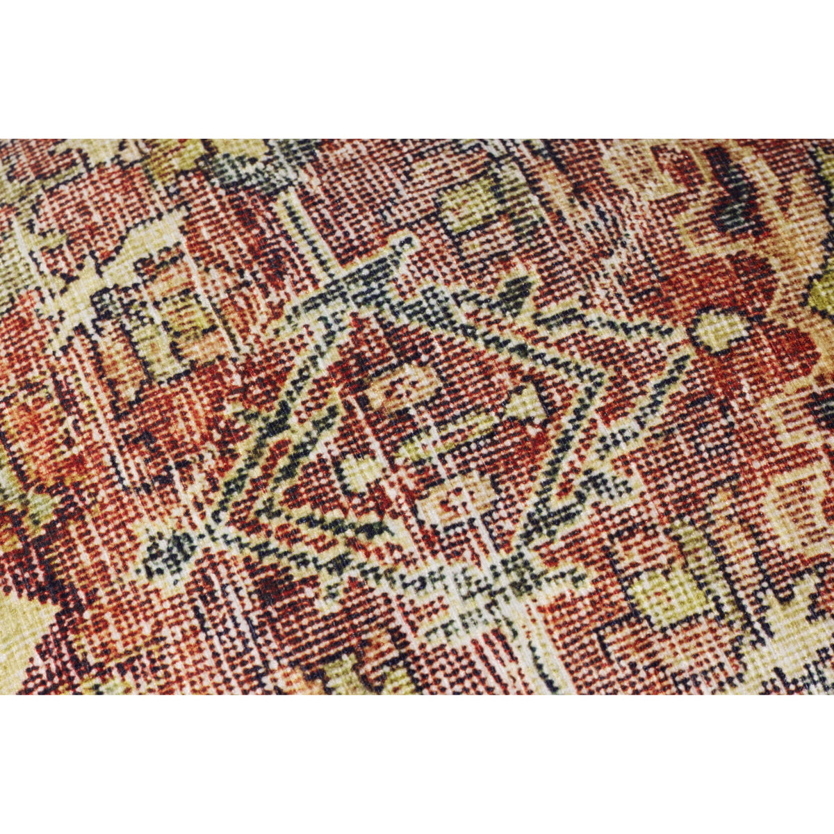 Loloi LPFLAY2 Spice 18 x 18 x 20 Pouf by Loloi