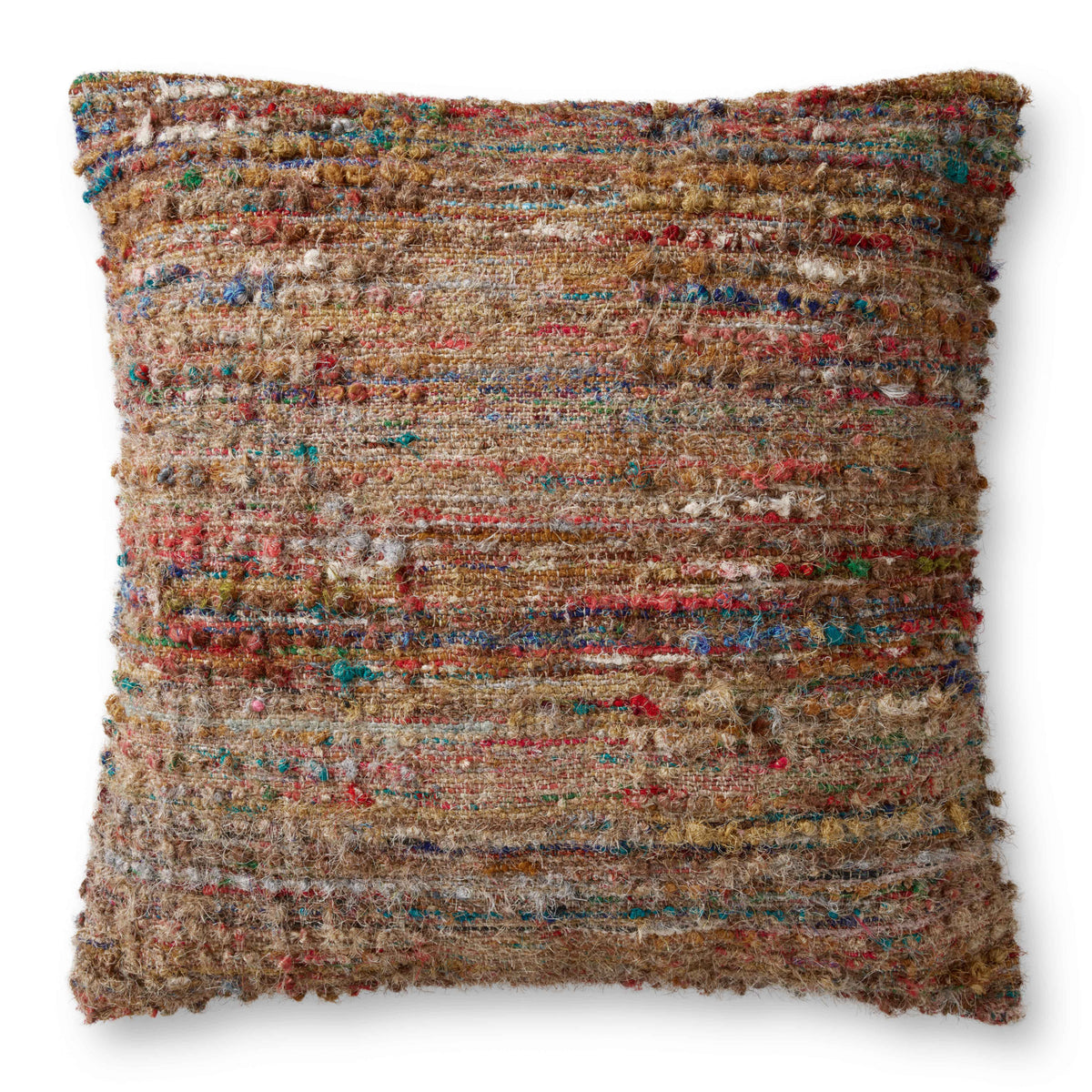 Loloi LFP0072 Multi 36 x 36 x 6 Floor Pillow by Loloi