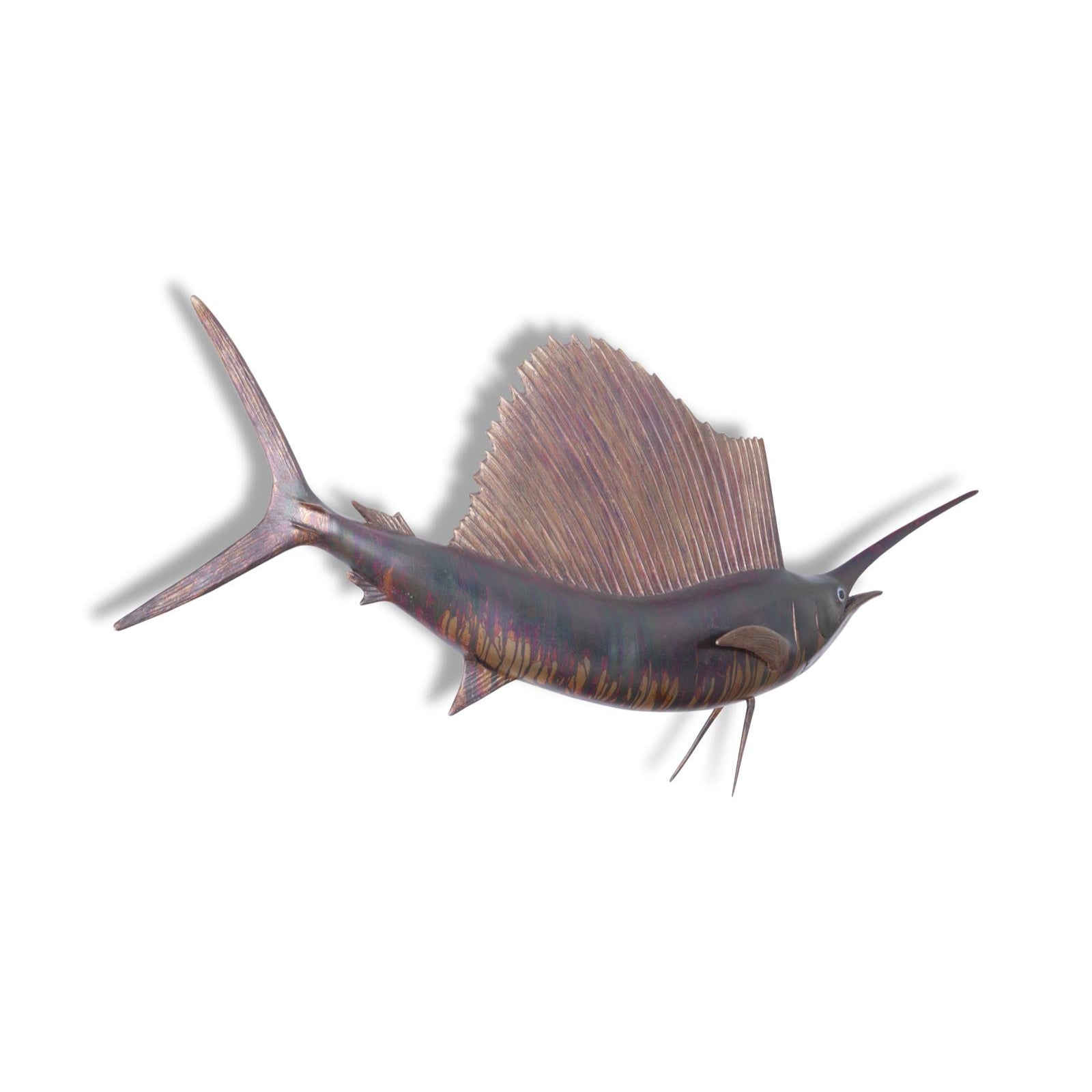 Sail Fish Wall Sculpture