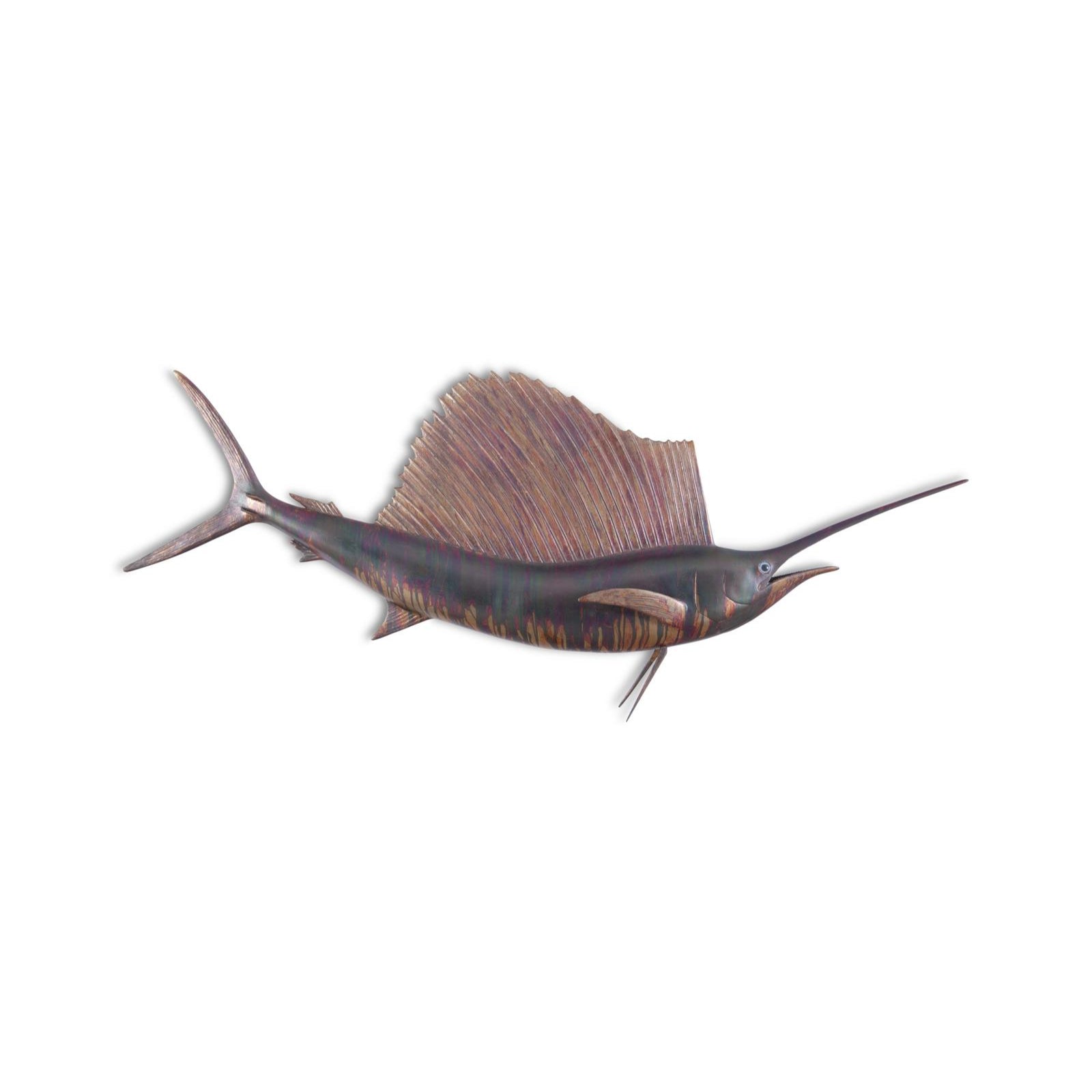 Sail Fish Wall Sculpture