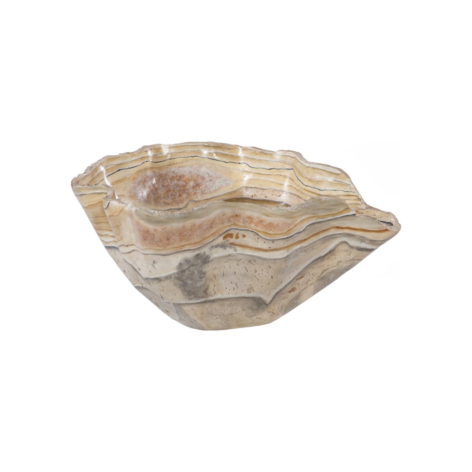 Cast Onyx Bowl - Faux Finish