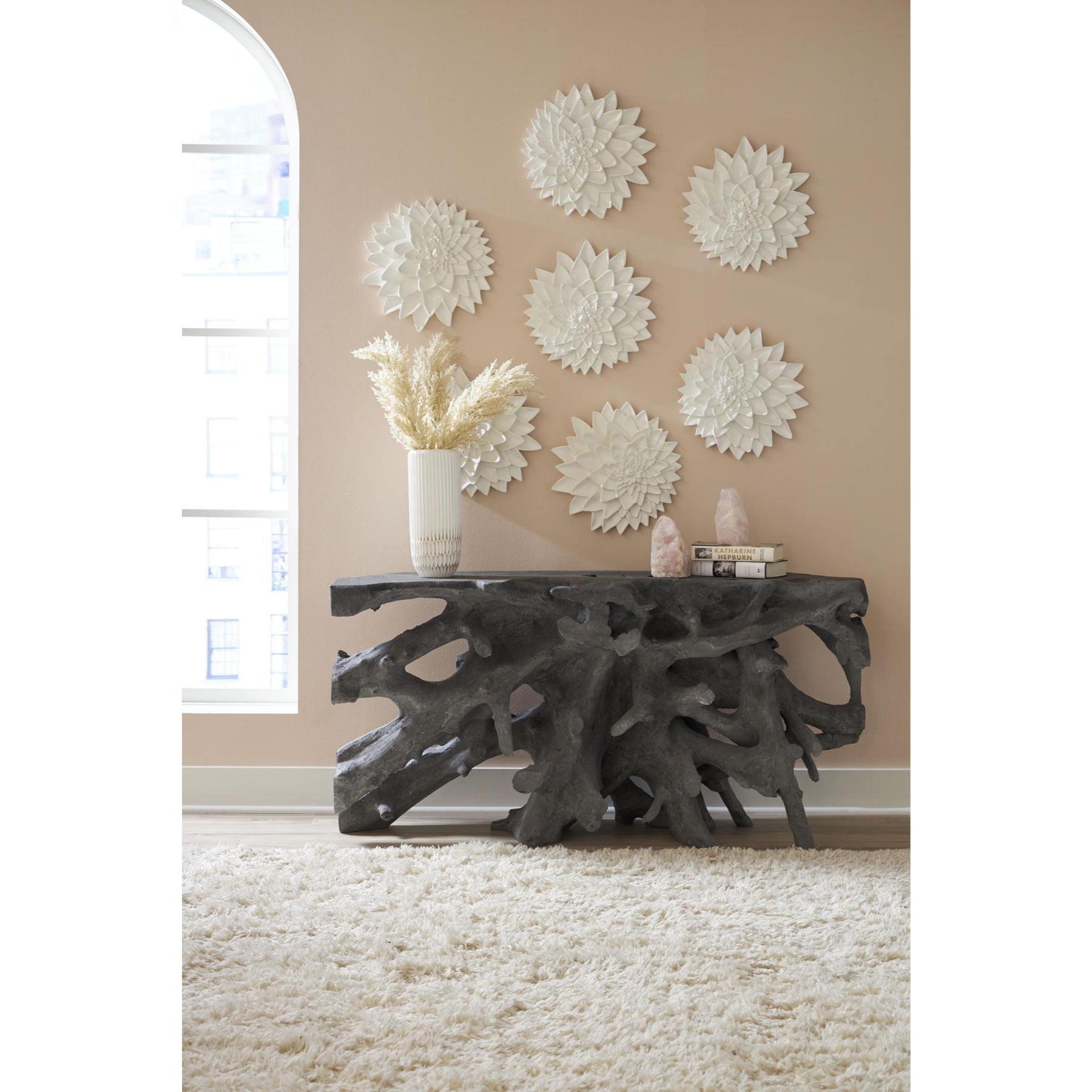 Beau Cast Root Console Table