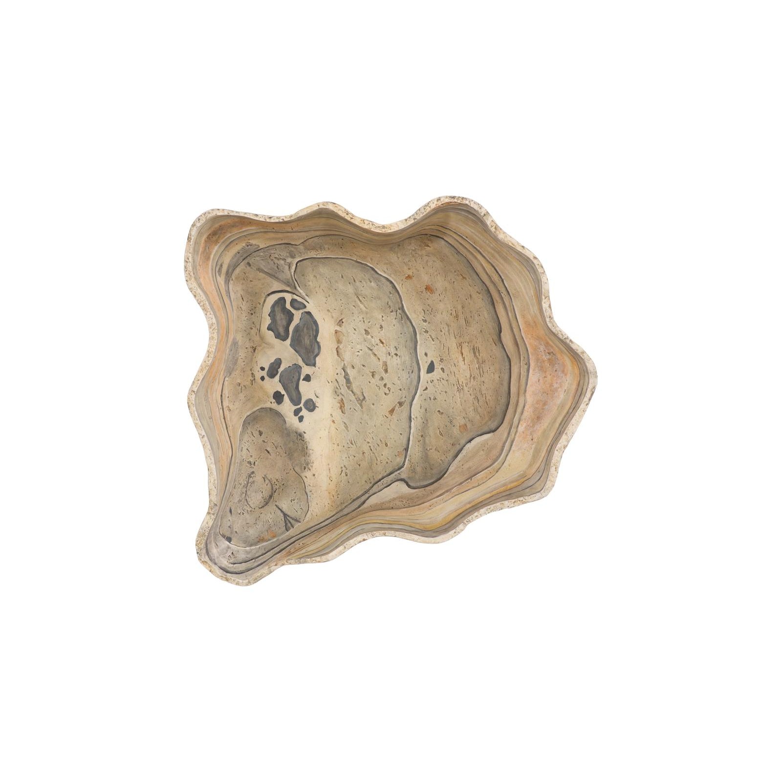 Cast Wall Large Onyx Bowl