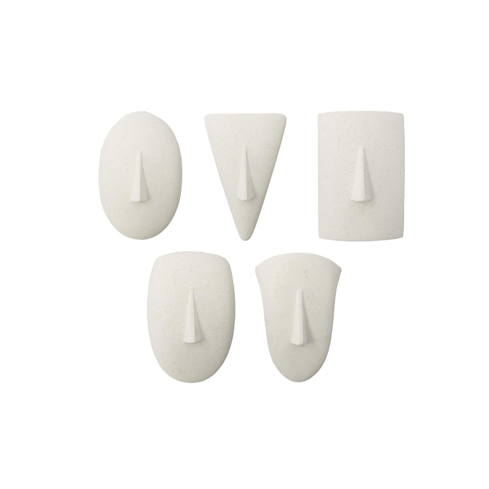 Geometric Cycladic Wall Art - Set of 5