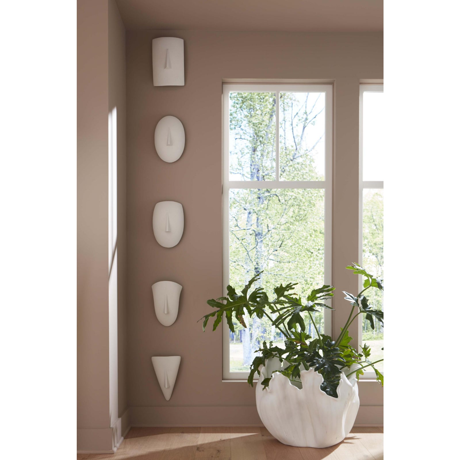 Geometric Cycladic Wall Art - Set of 5