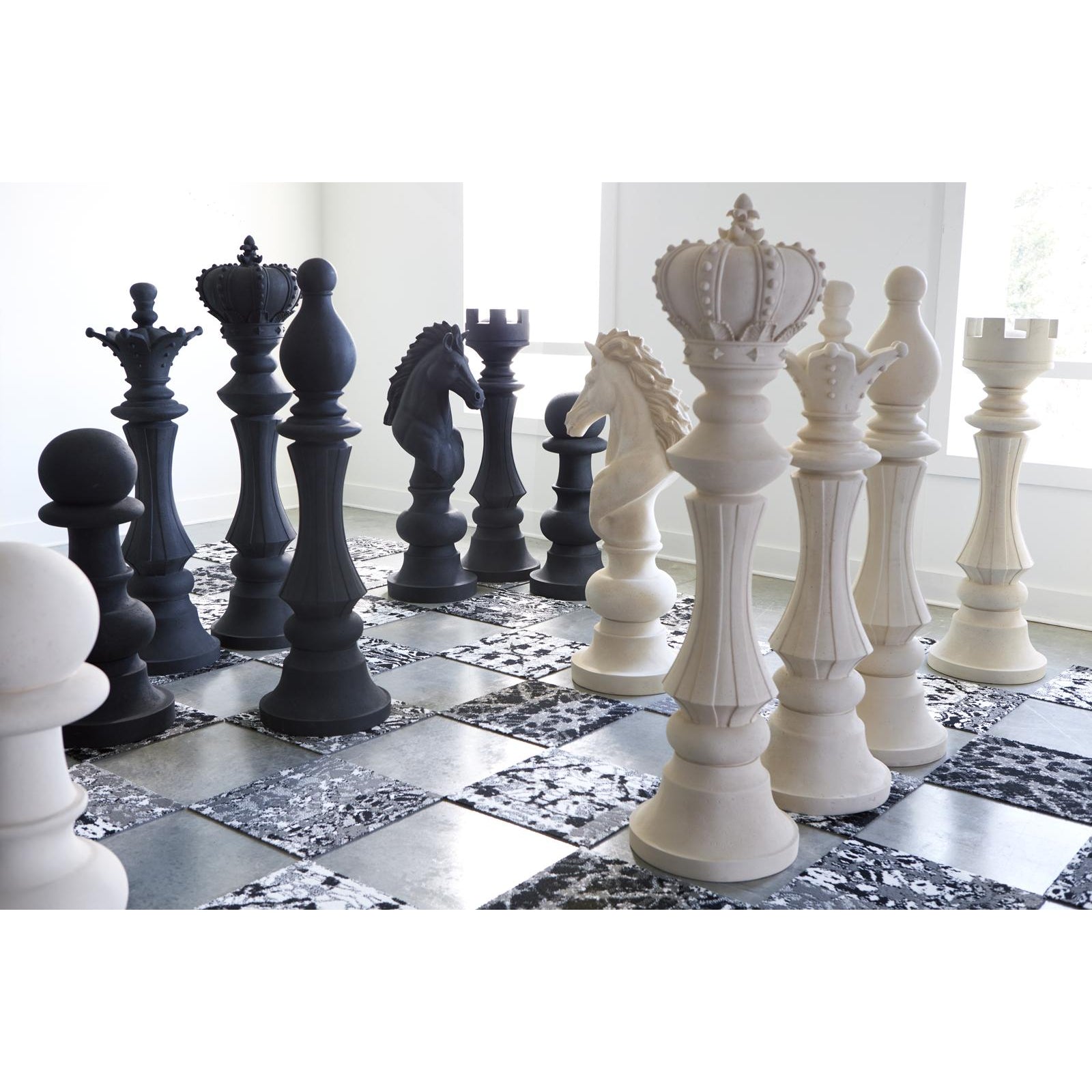 King Chess Sculpture