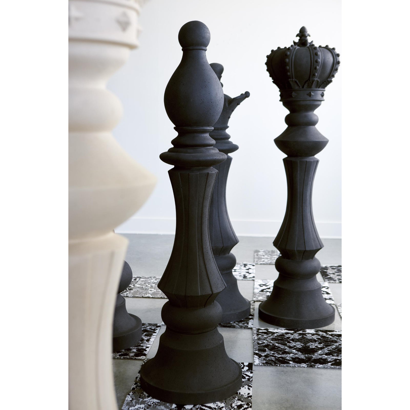 King Chess Sculpture