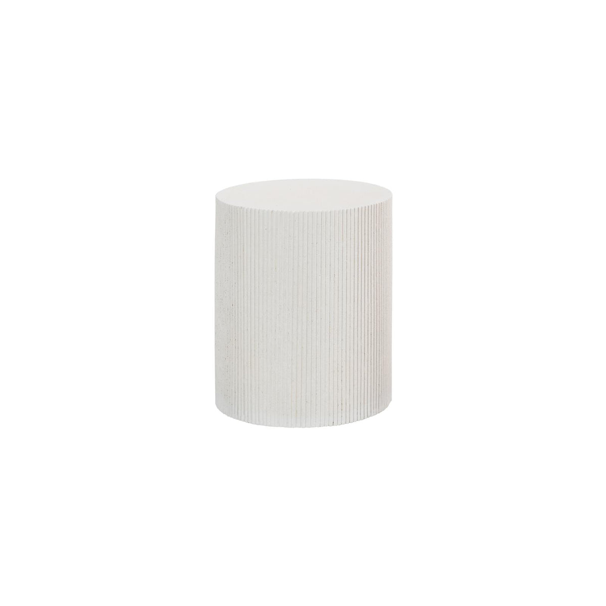 Groovy Side Table - White Stone by Phillips Collection