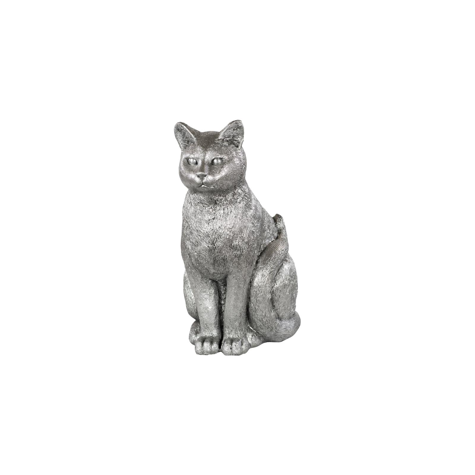 Cat Sitting Sculpture
