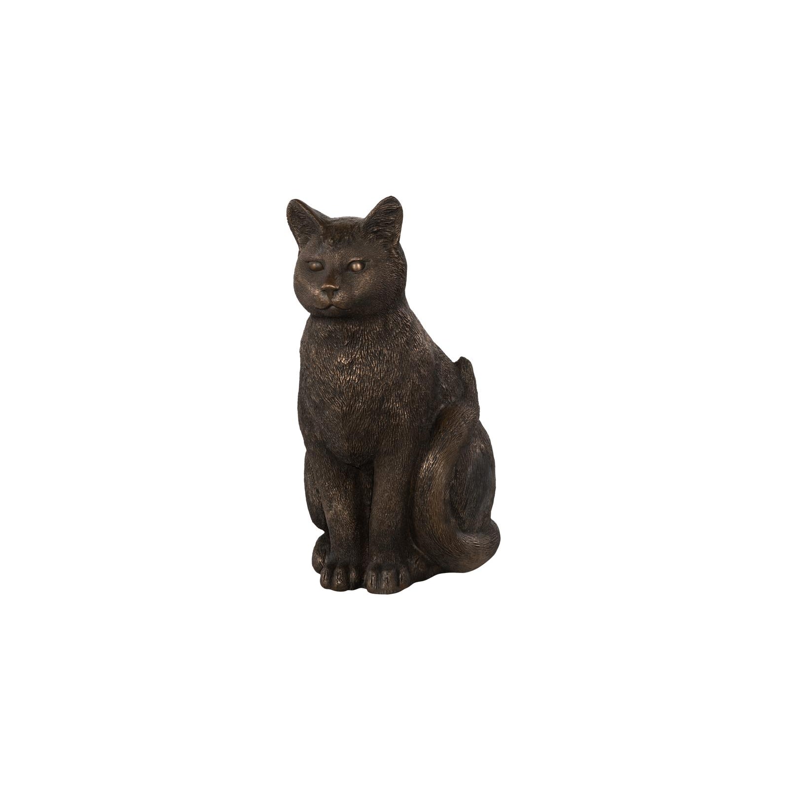 Cat Sitting Sculpture