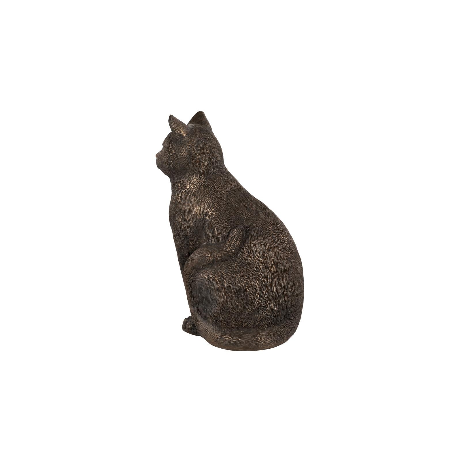 Cat Sitting Sculpture