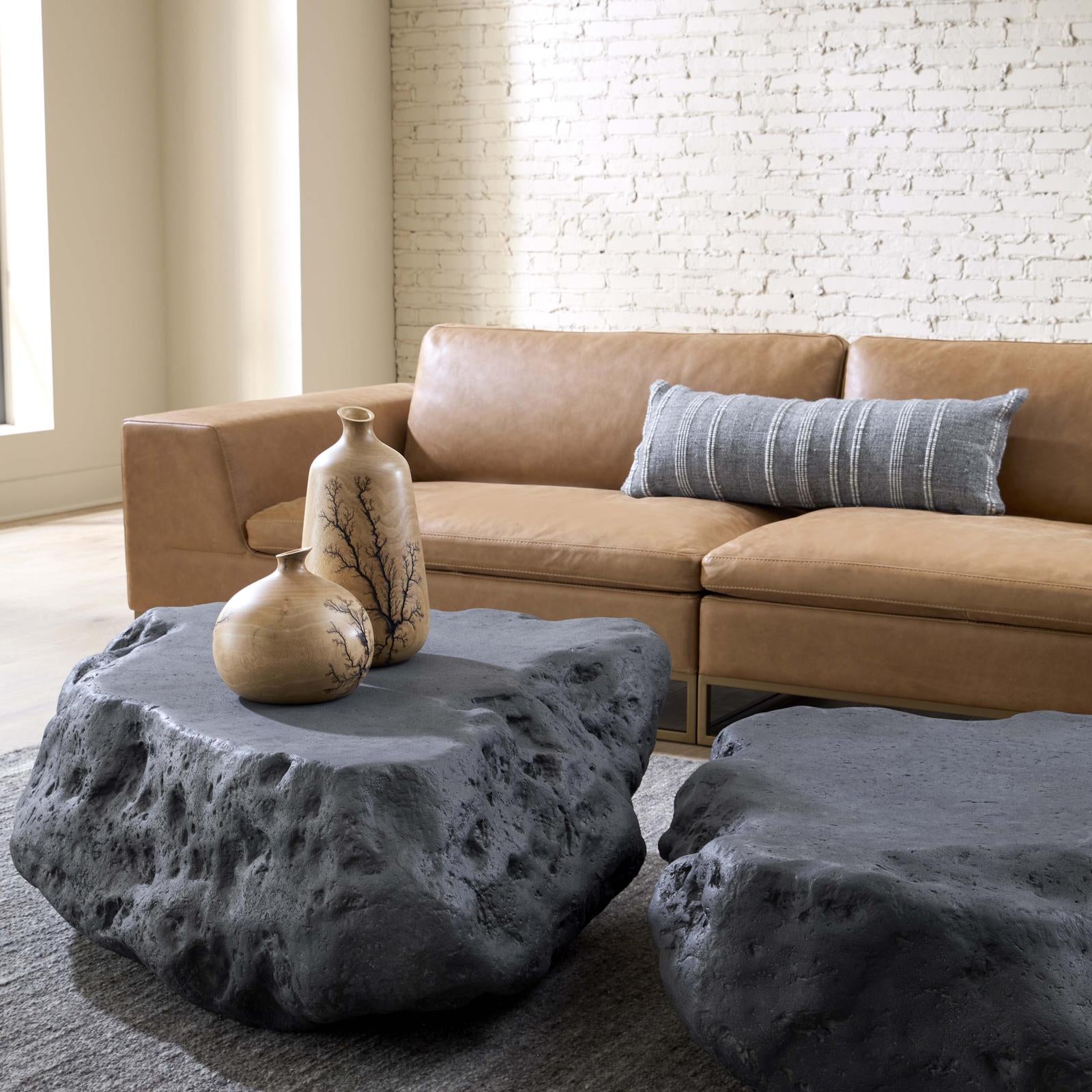 Cast Boulder Coffee Table