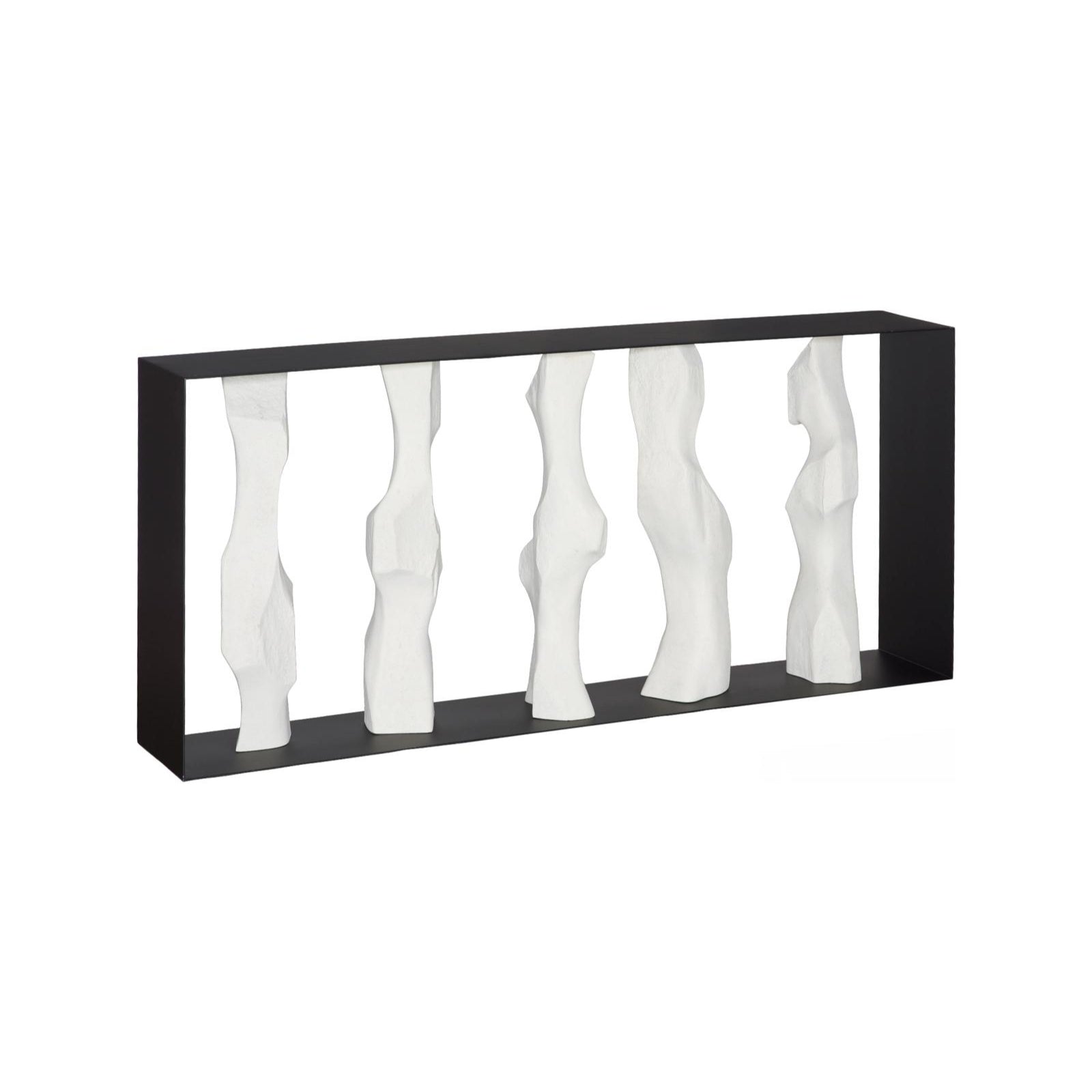 Cast Women Metal Framed Console