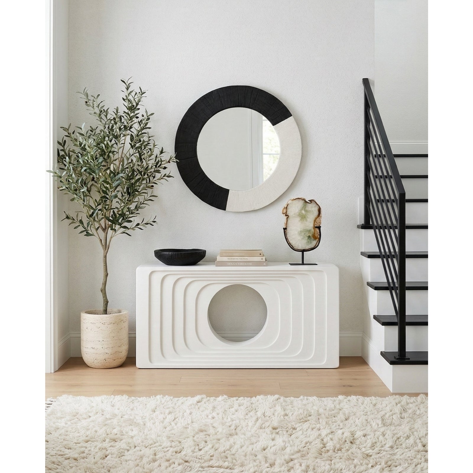 Centered Console Table