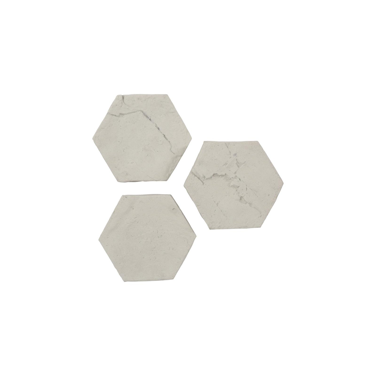 Hexagon Wall Tiles - Set of 3