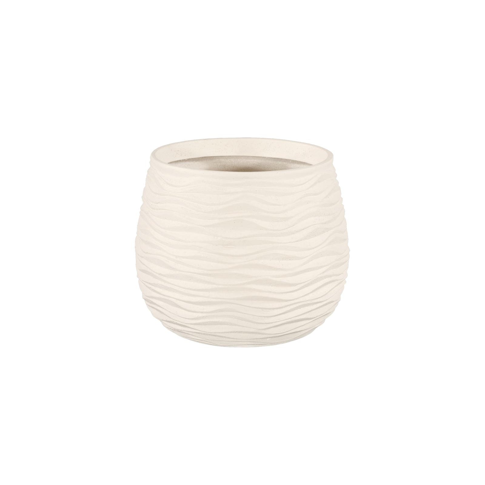 Wavy Two Tone Vase - Medium
