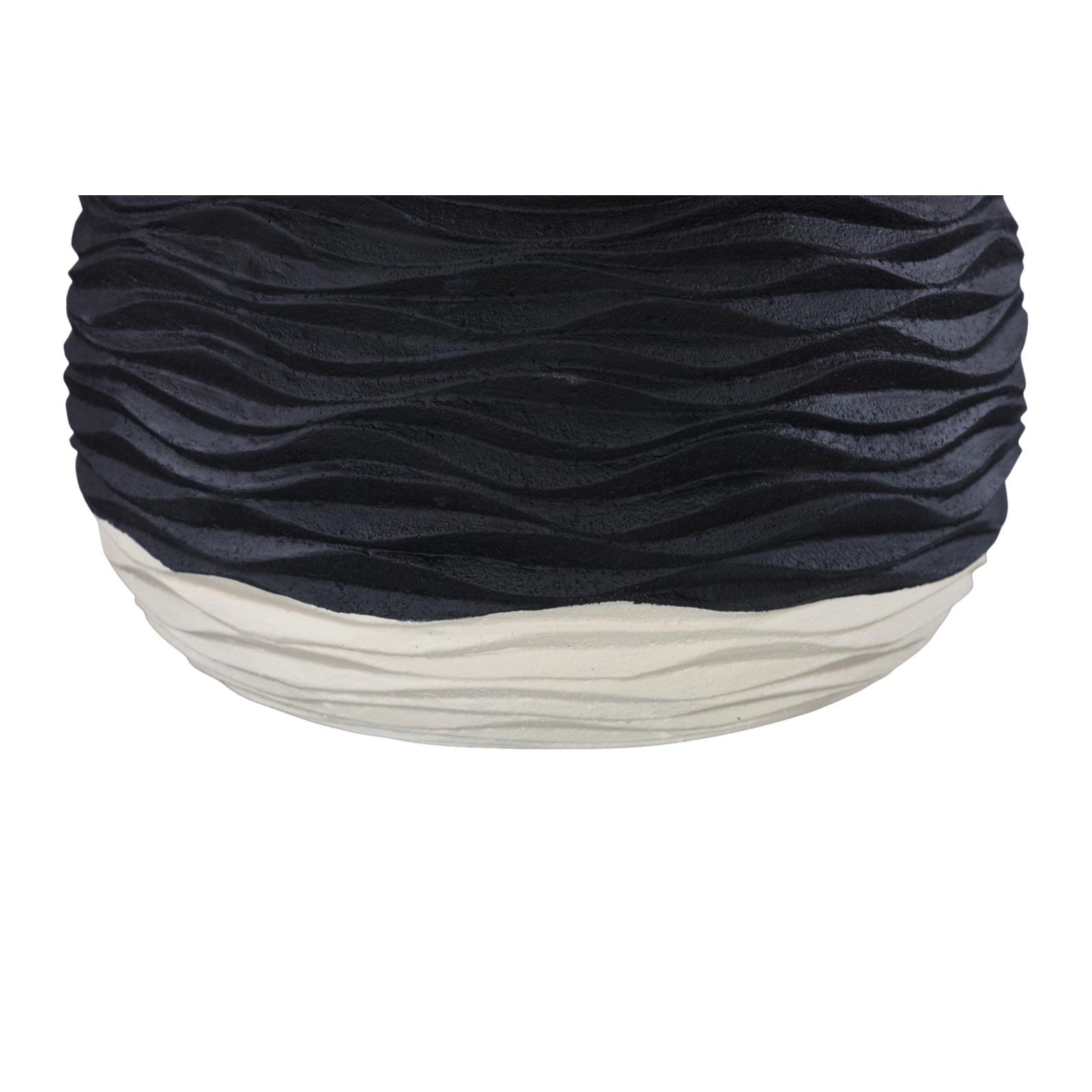 Wavy Two Tone Vase - Large