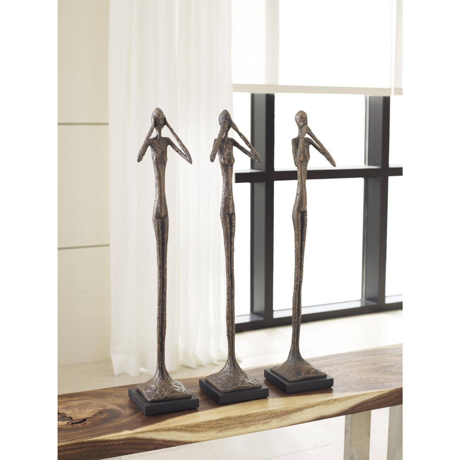 Hear No Evil Slender Sculpture