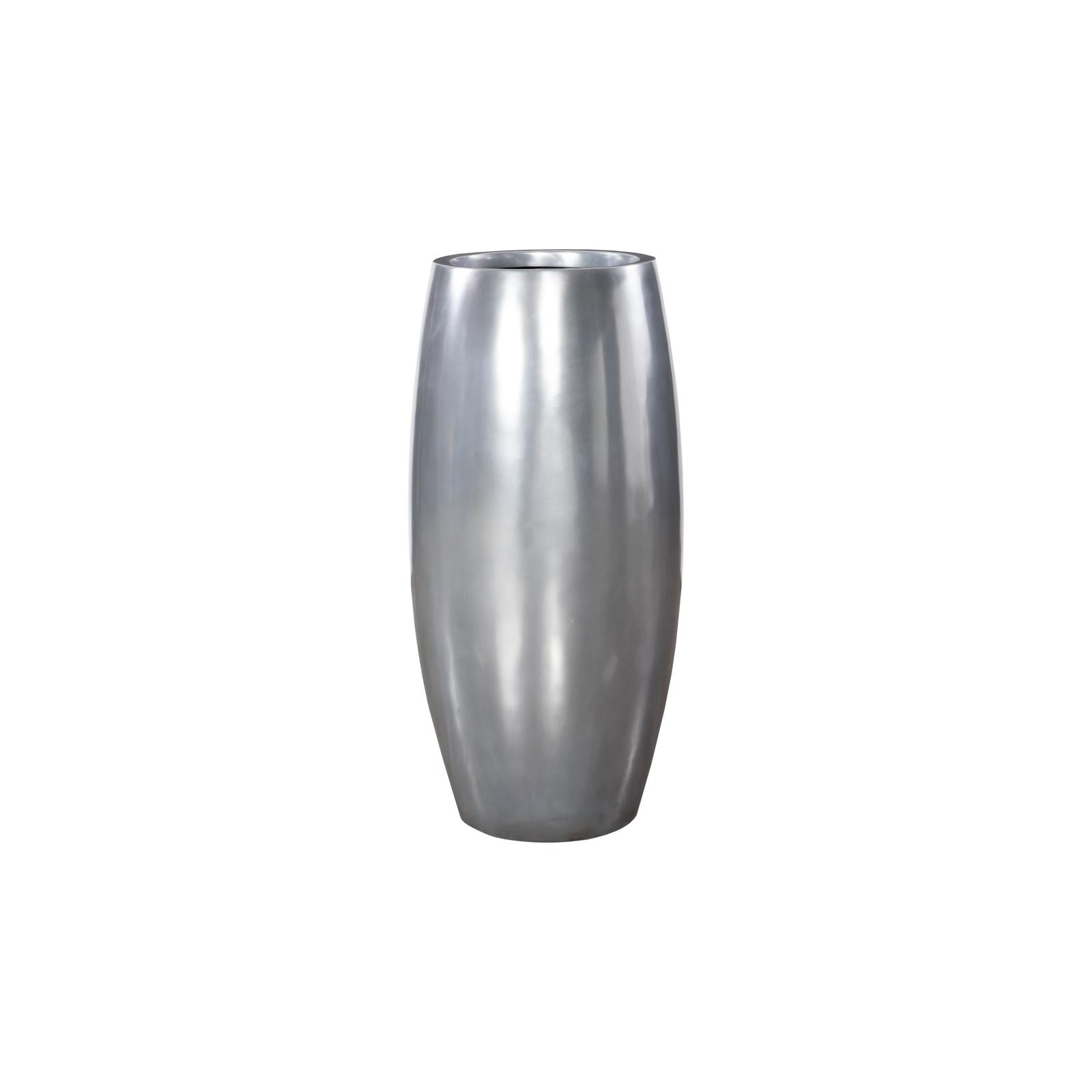 Elonga Planter - Polished Aluminum