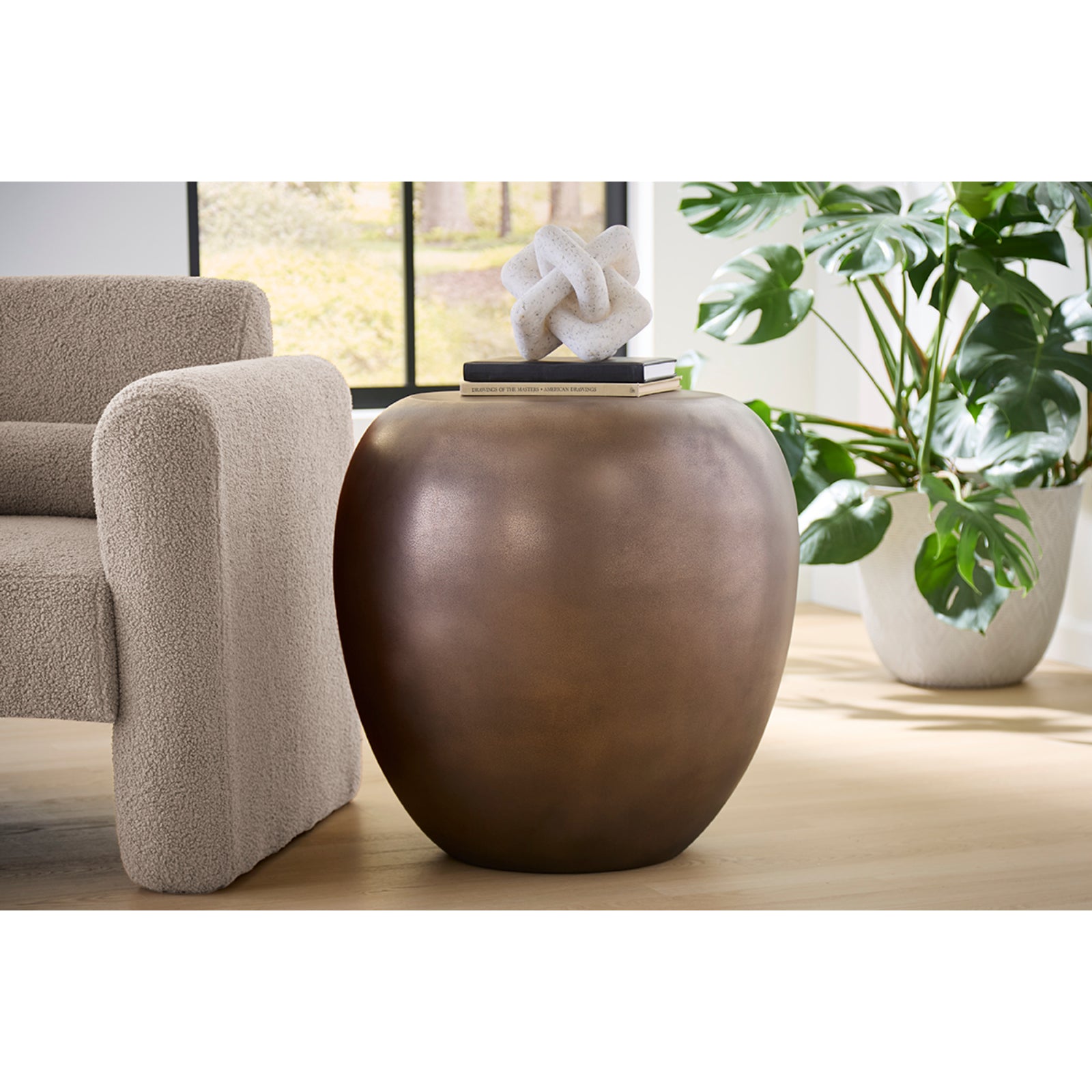 River Stone Side Table