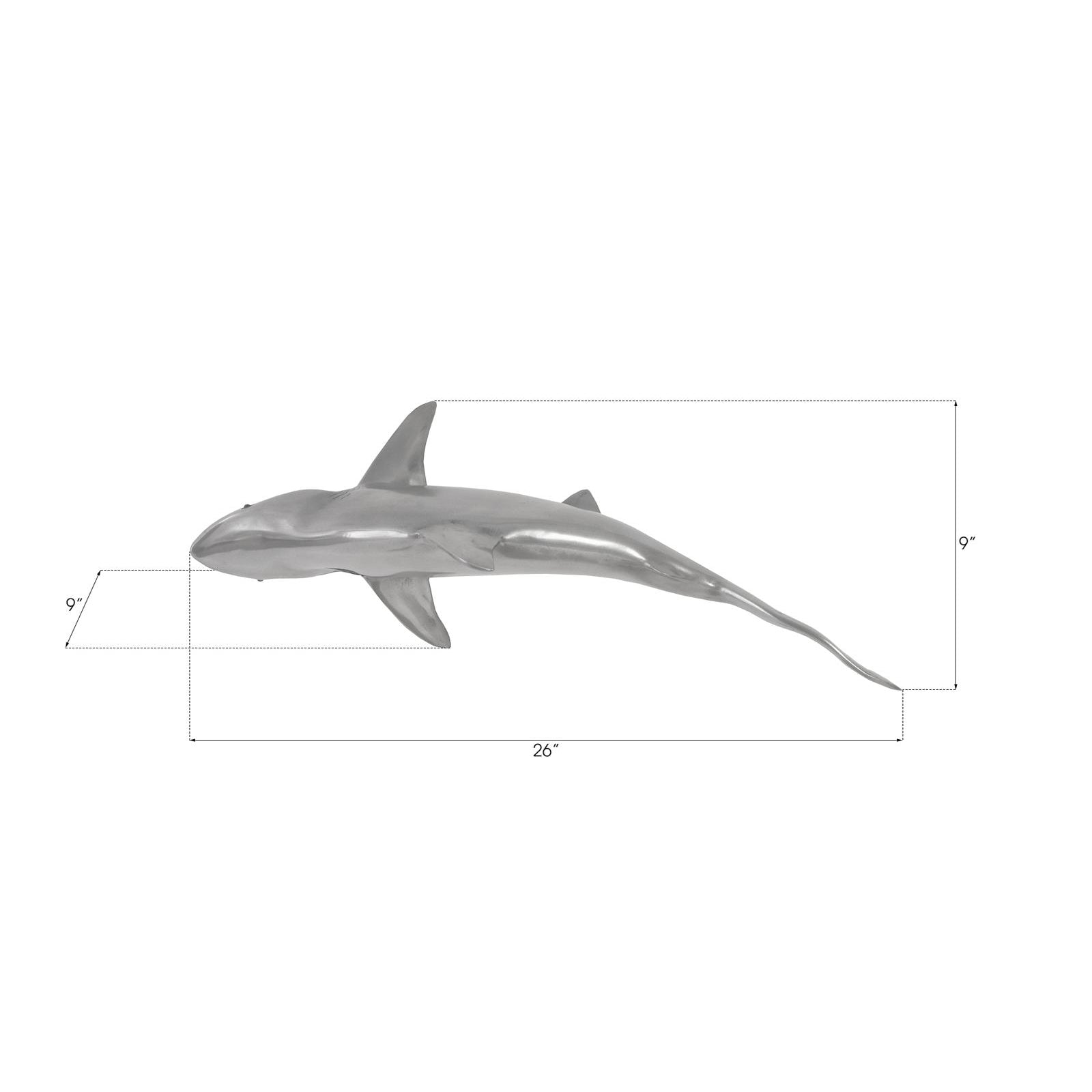 Whaler Shark Fish Wall Sculpture