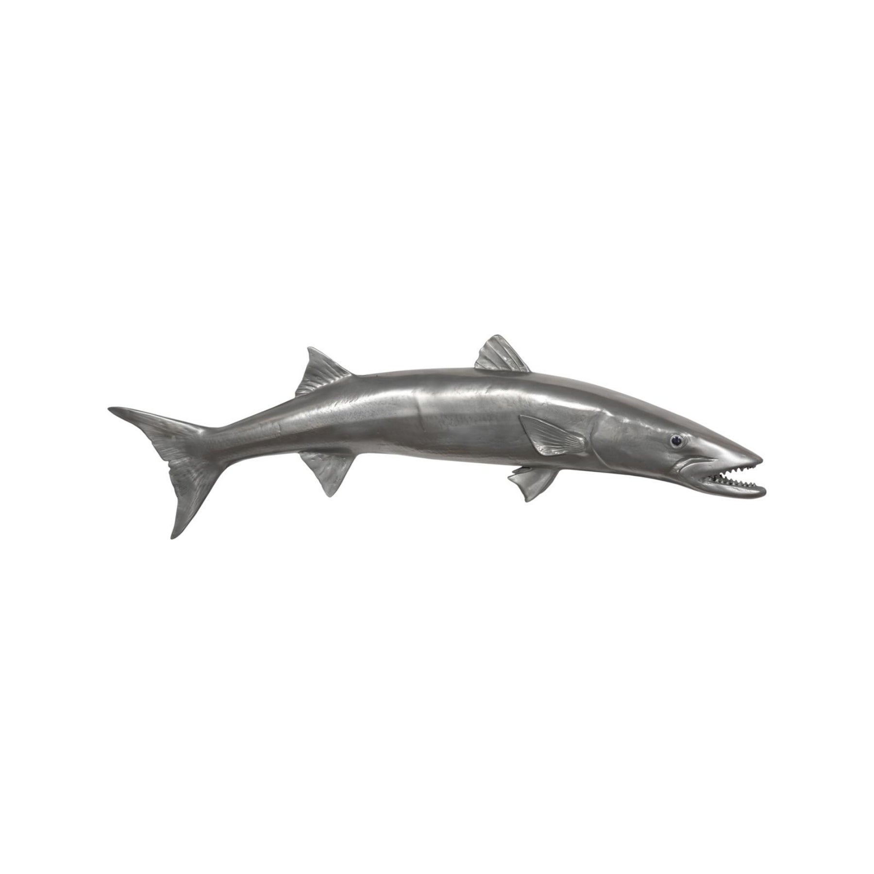 Barracuda Fish Wall Sculpture
