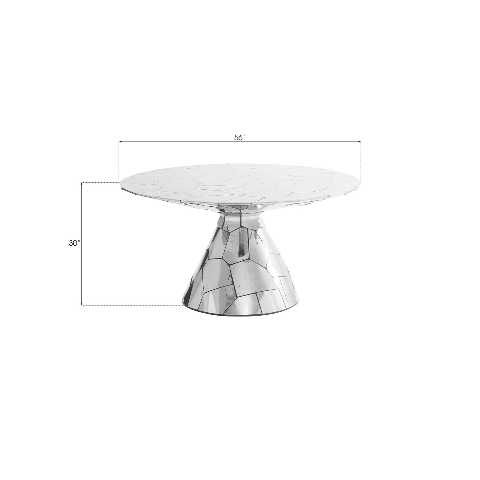 Crazy Cut Dining Table