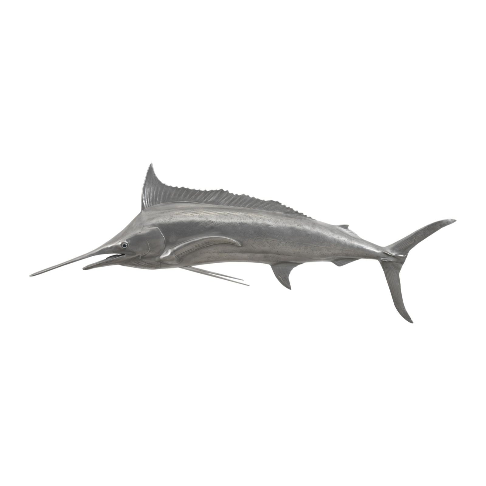Blue Marlin Fish Wall Sculpture