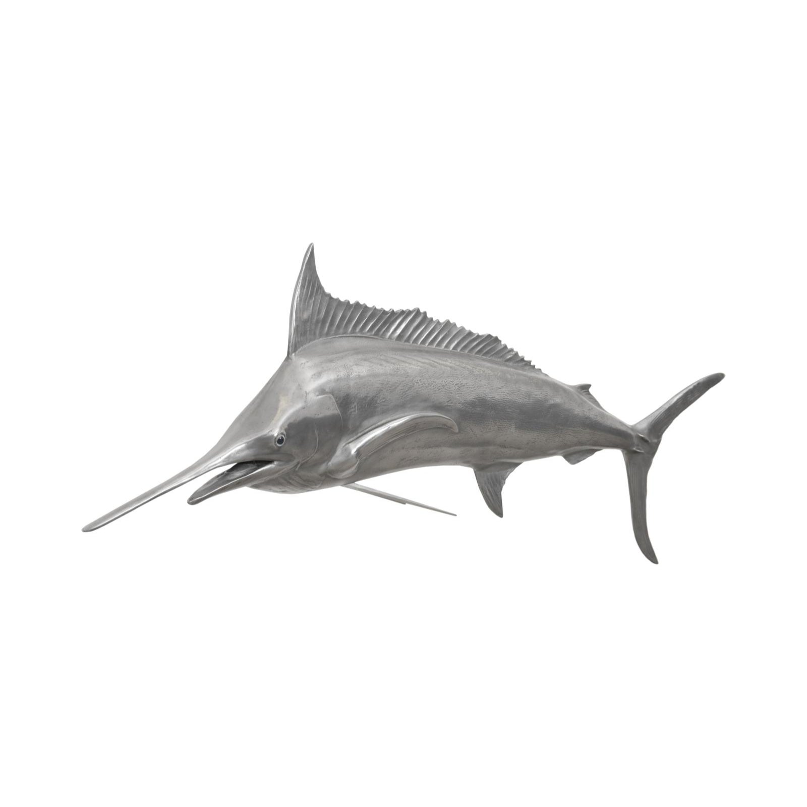 Blue Marlin Fish Wall Sculpture