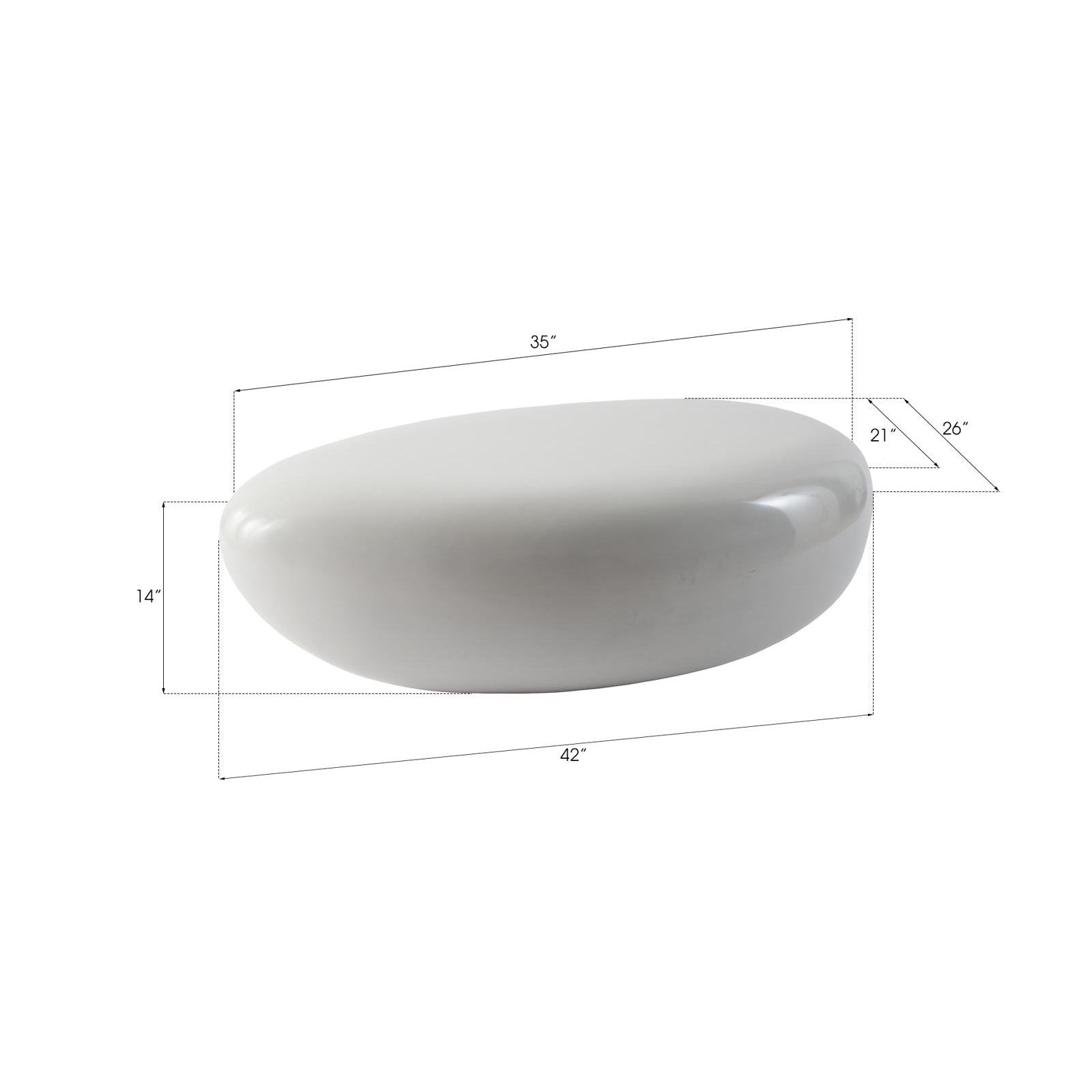 River Stone Coffee Table
